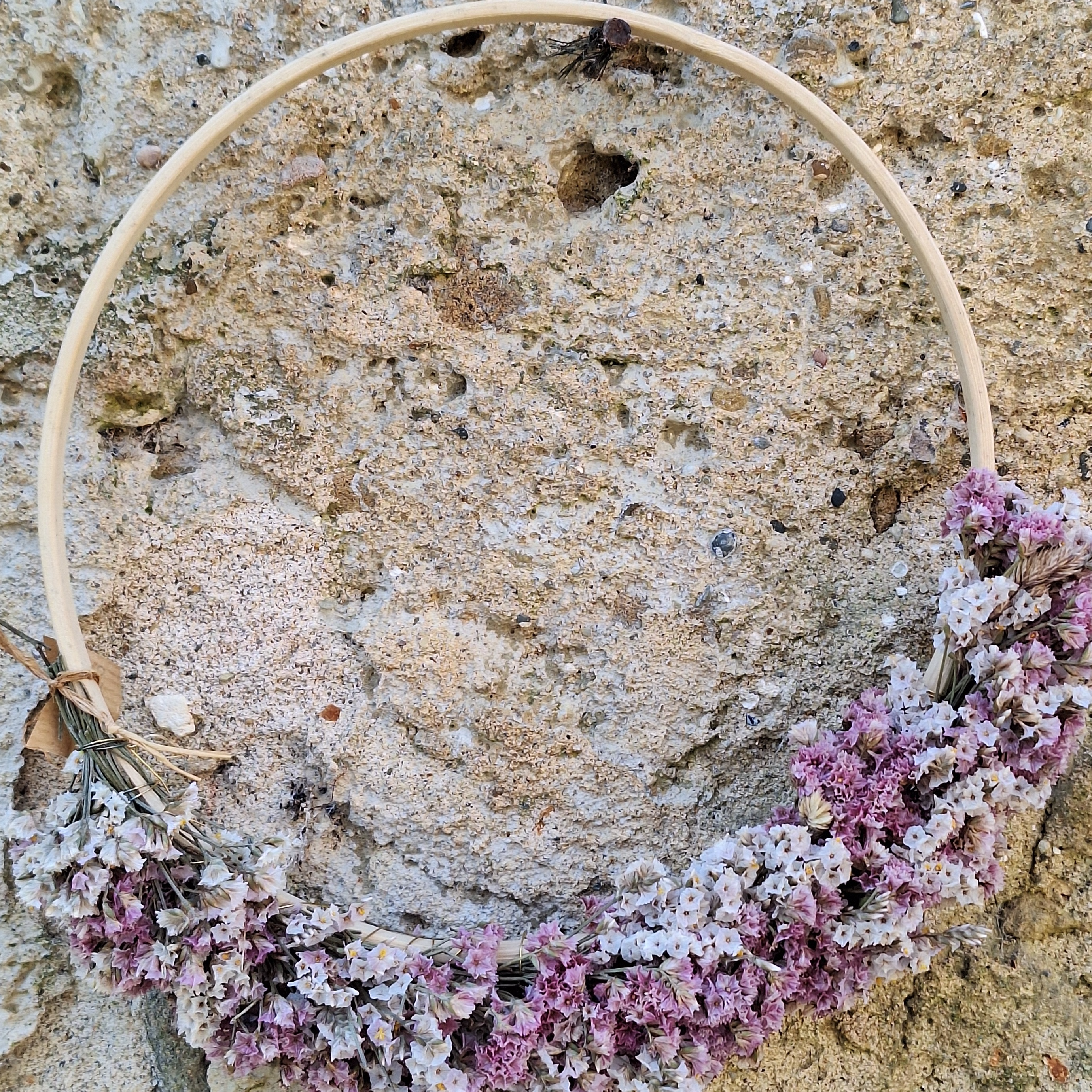 Demie couronne "Erato" diamètre 25 cm