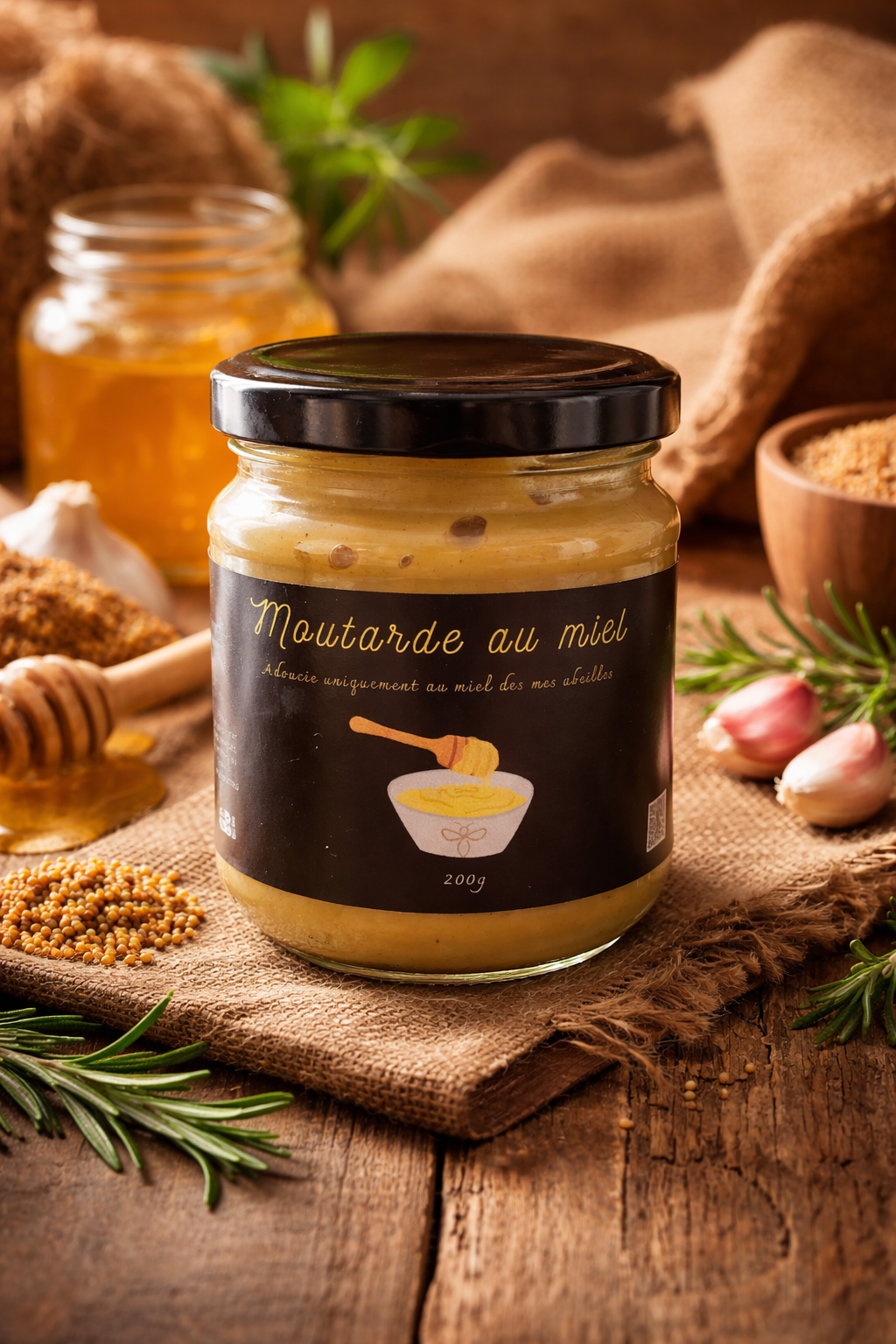 Moutarde au miel - 200g