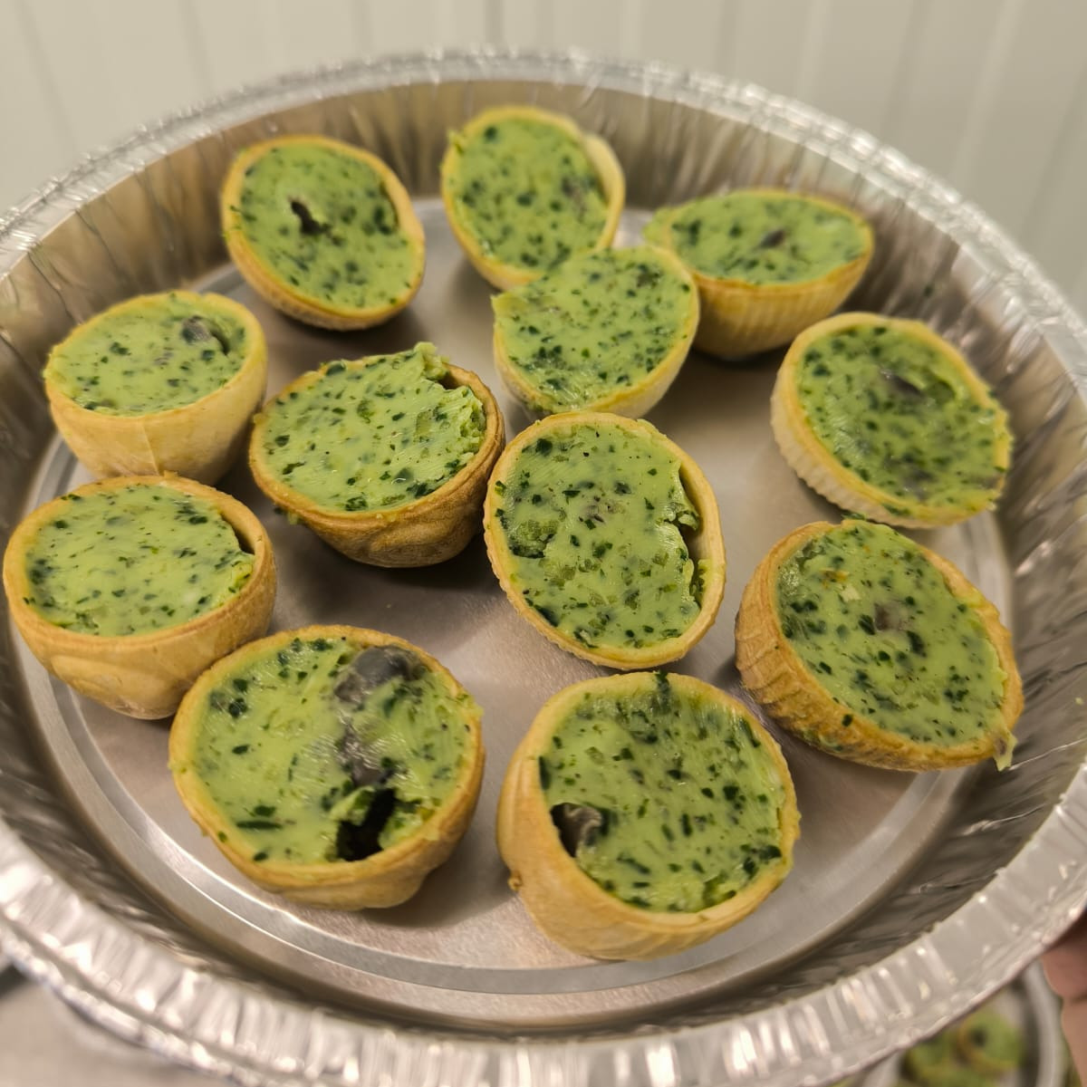 Douzaine de croquilles façon bourguignonne