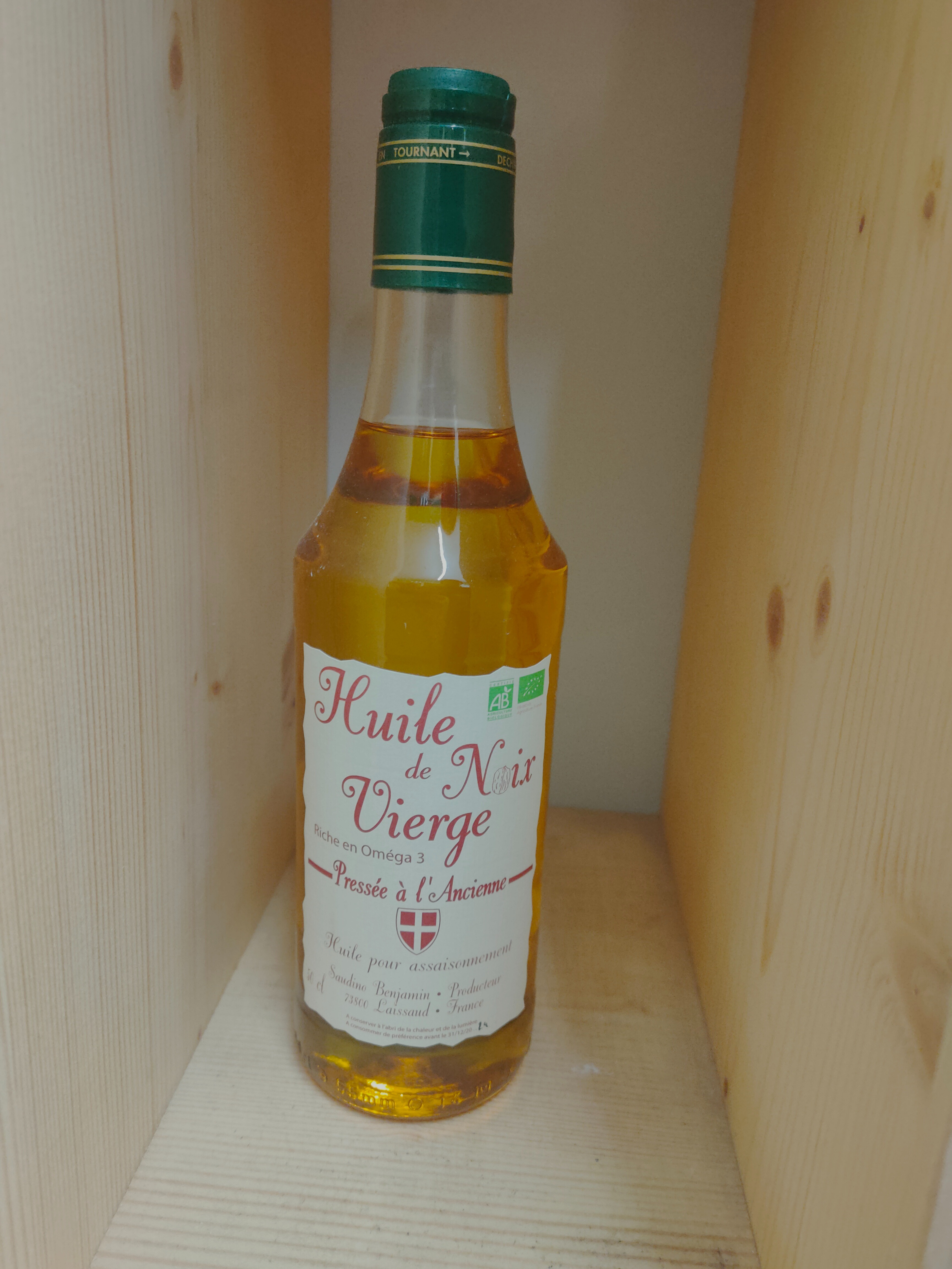 Huile de noix 50cl Bio