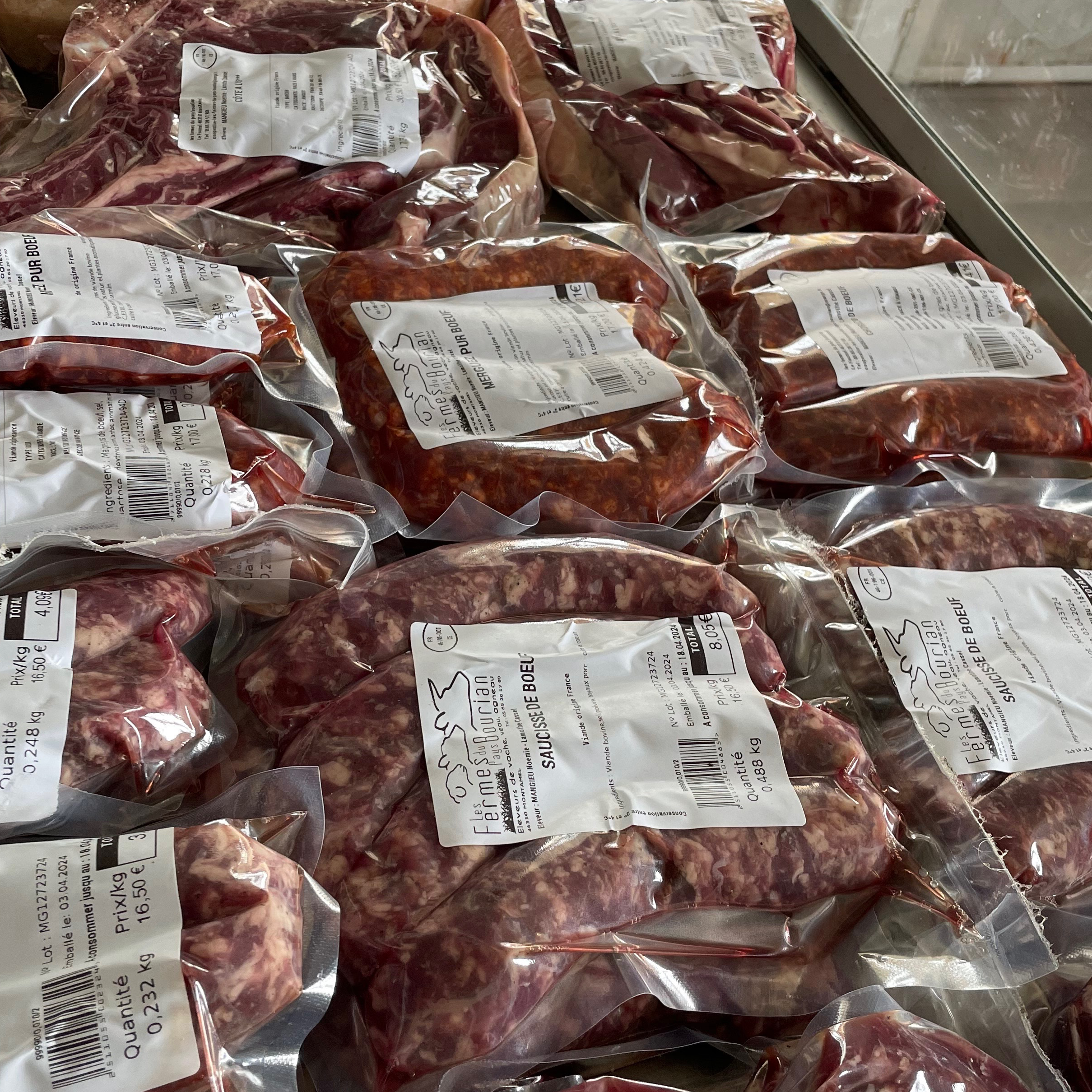 Colis de bœuf Aberdeen Angus 5kg grillade pour le 3 avril