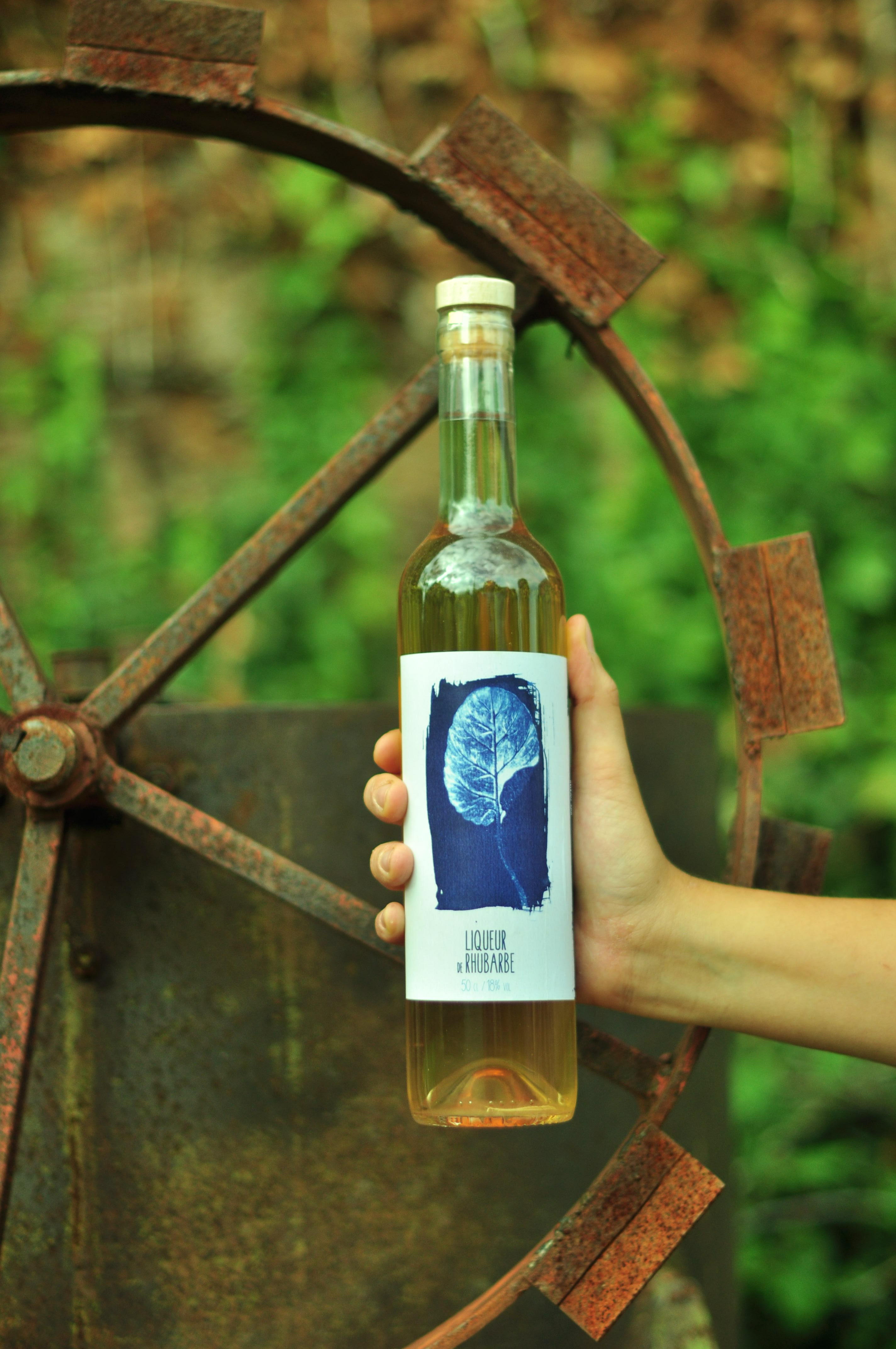 Liqueur de rhubarbe 18&nbsp;% - 0,5cl