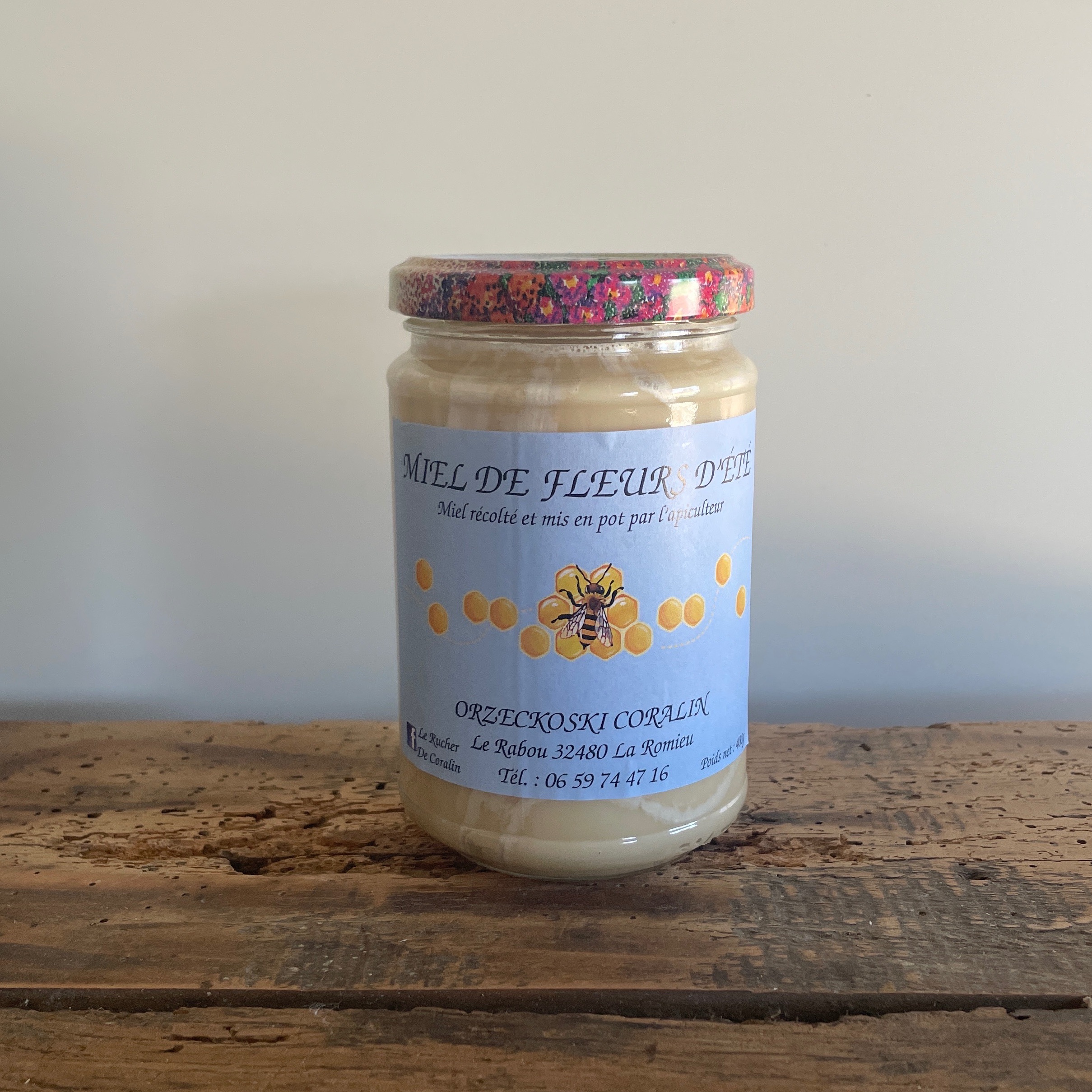 Miel de fleurs d'été - 400g - 660g