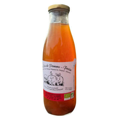jus de pomme-fraise 75cl