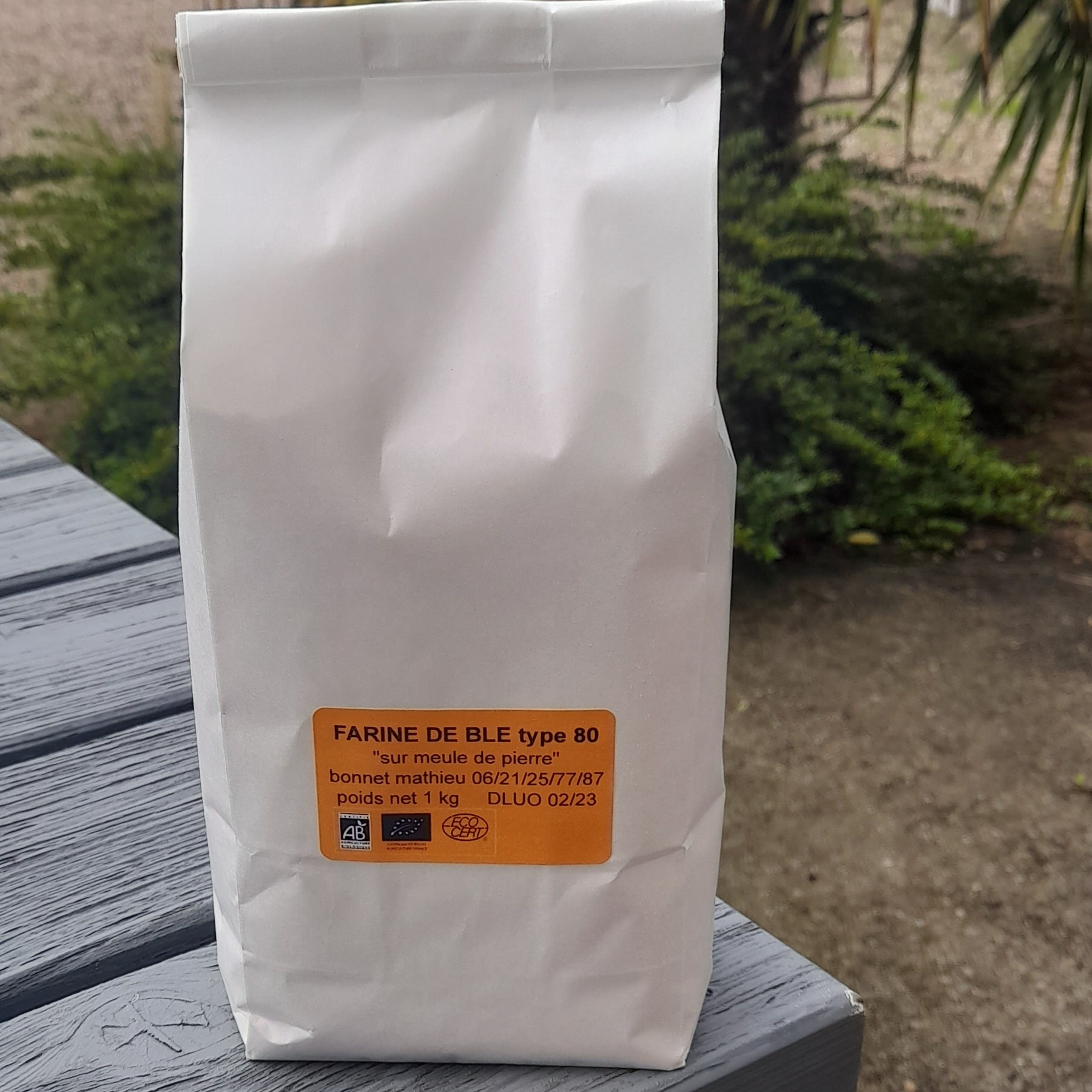 FARINE DE BLE T80 - 1kg