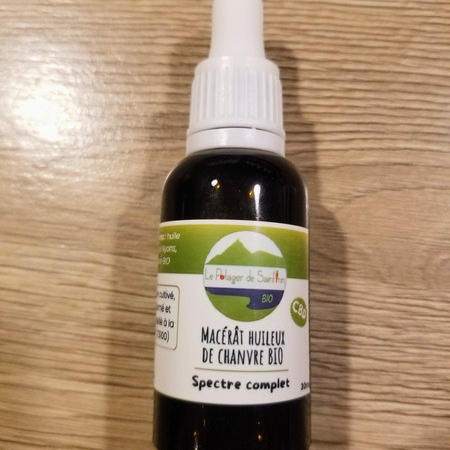 Huile de CBD - 1 fiole de 30mL