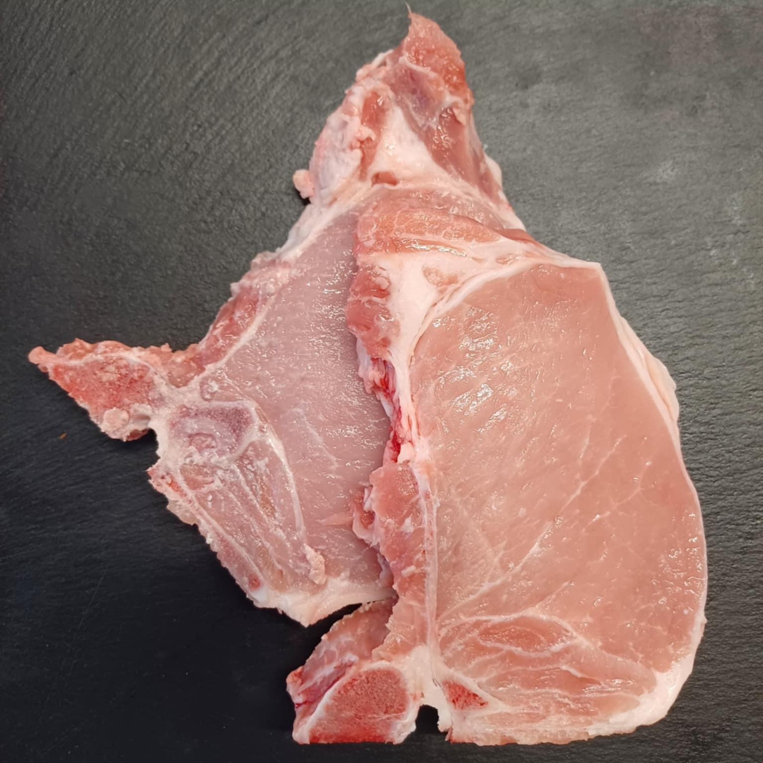 Côtes de porc x 2 - 400g