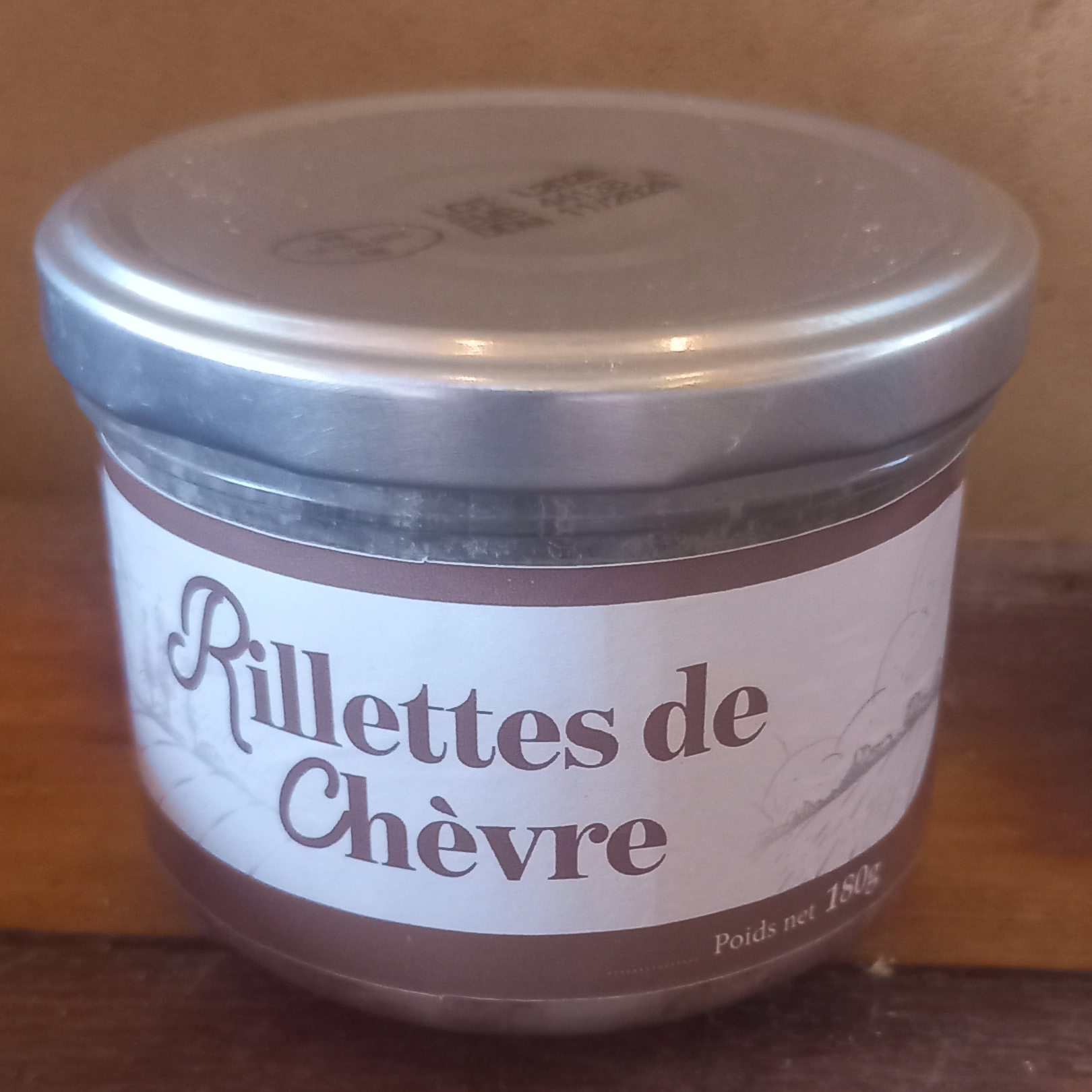 Rillettes de chèvre nature - 180g