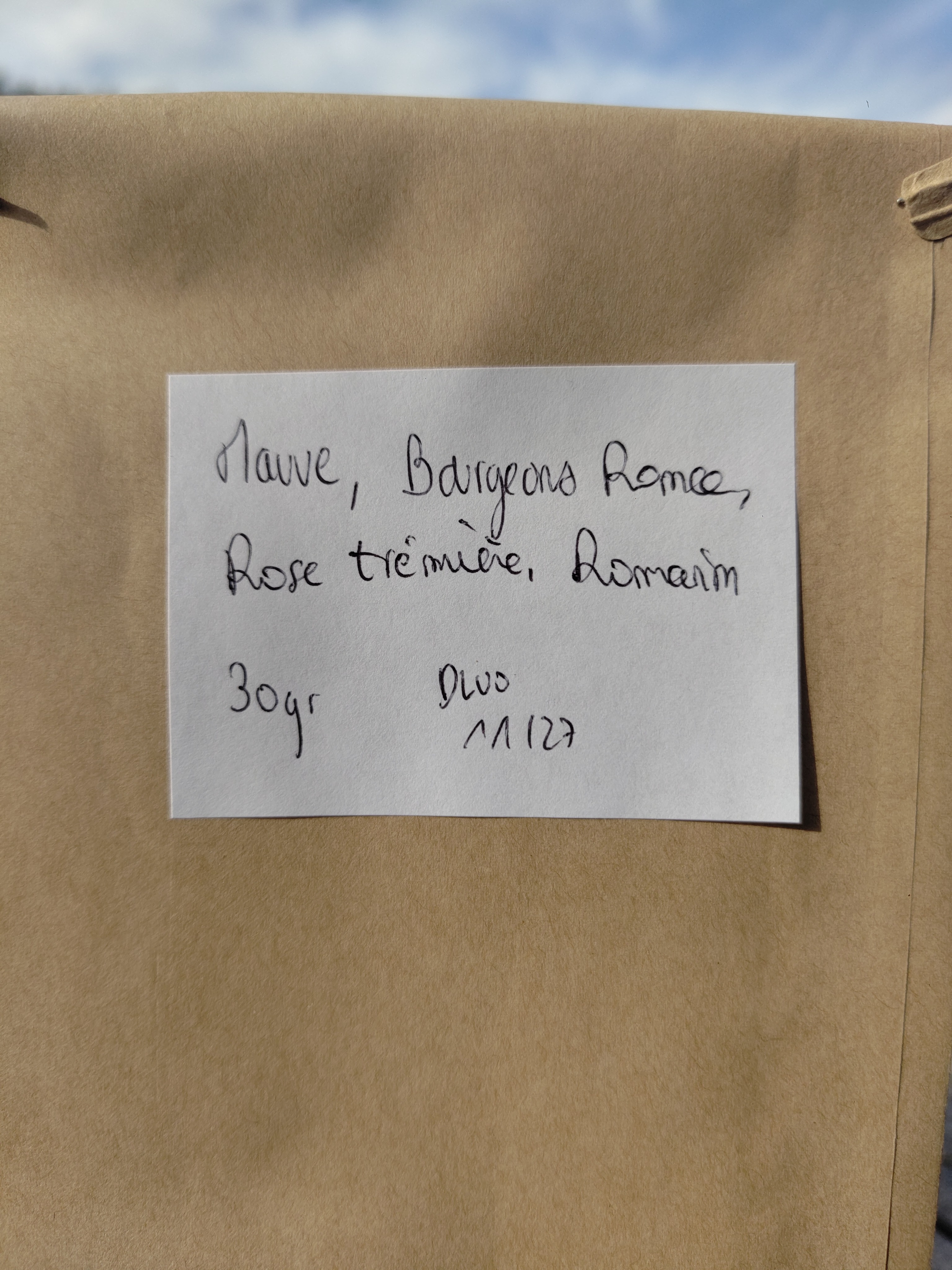 Tisane TOUX mélange 4 plantes