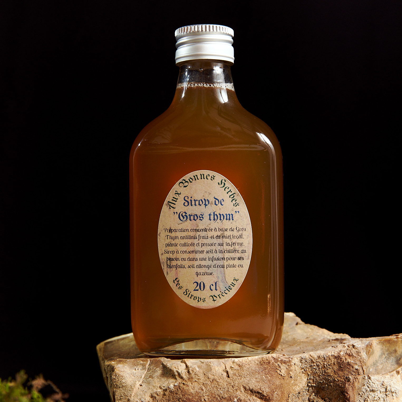 sirop de gros thym antillais - 200ml