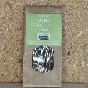 Thé Vert Mojito - saveur menthe citron - 50g