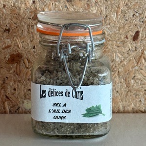 Sel Aromatisé À L'Ail Des Ours Bio - 60g