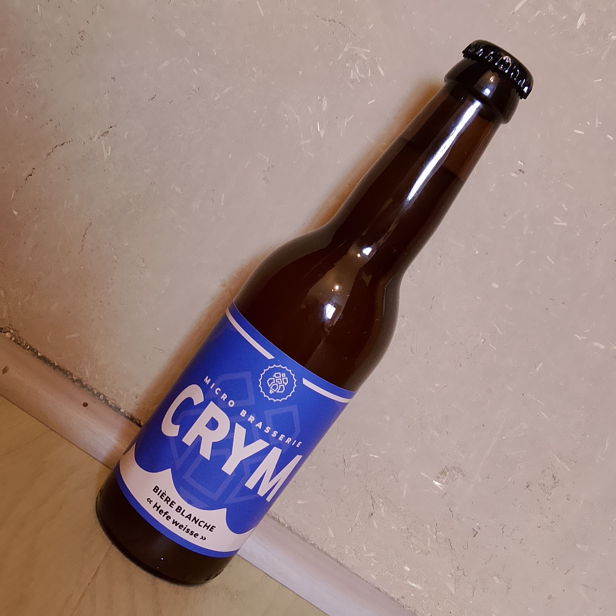 Bière blanche "Hefe Weisse" - 33 cl - CRYM