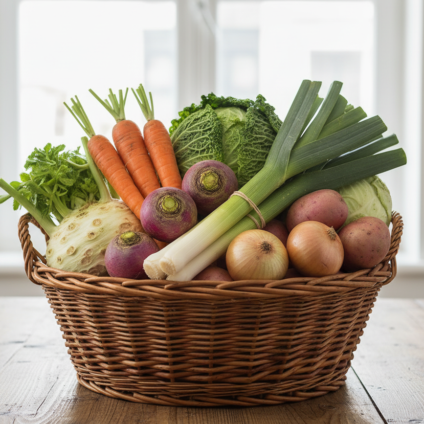 Panier recette 'Pot-au-feu'