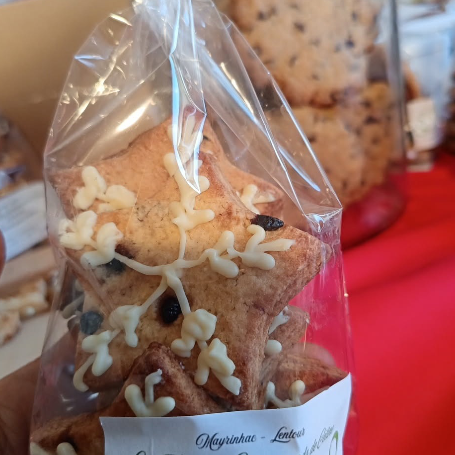 Biscuits aux pépites de myrtilles 🫐 150g