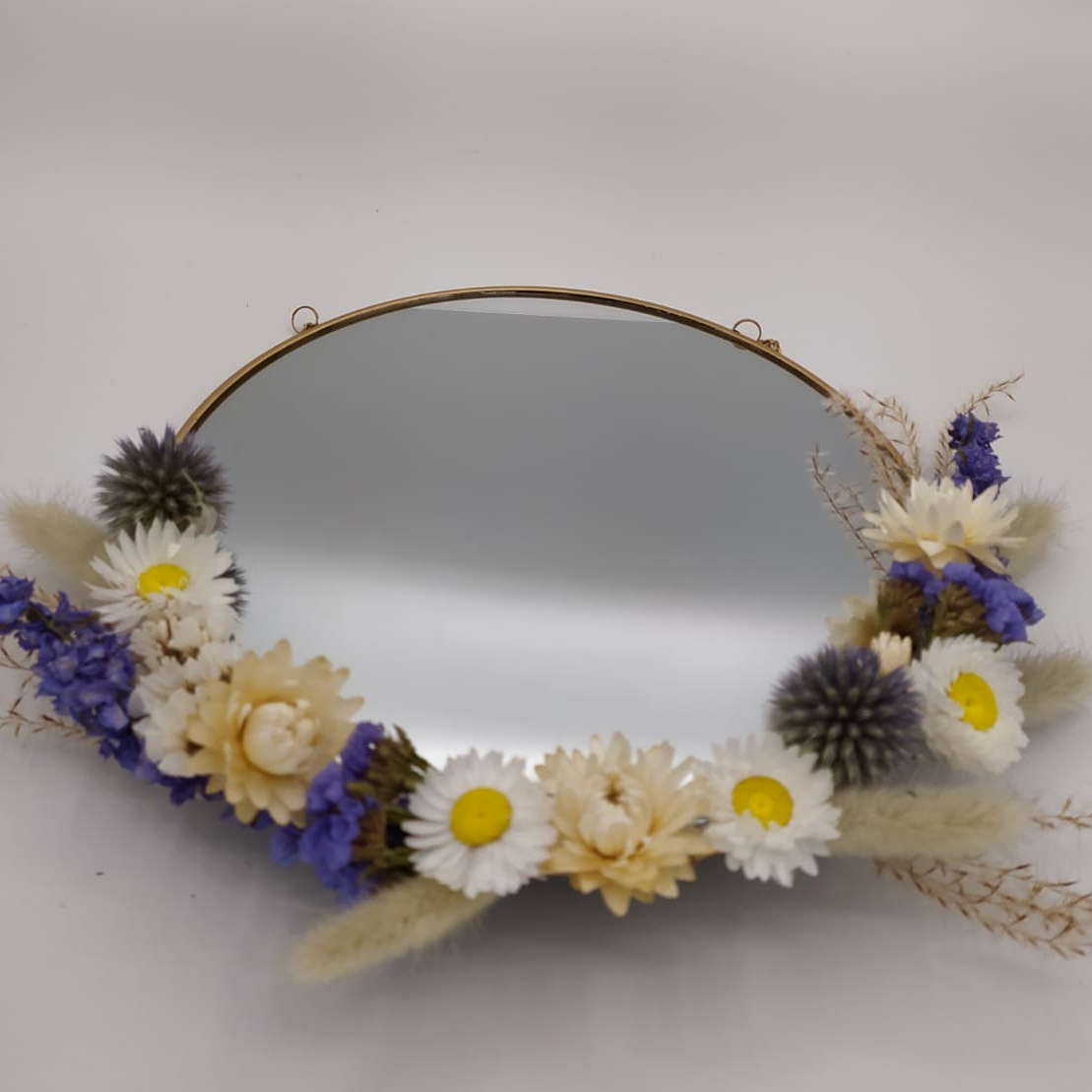 Miroir taille 20cm - "La nuit étoilée"