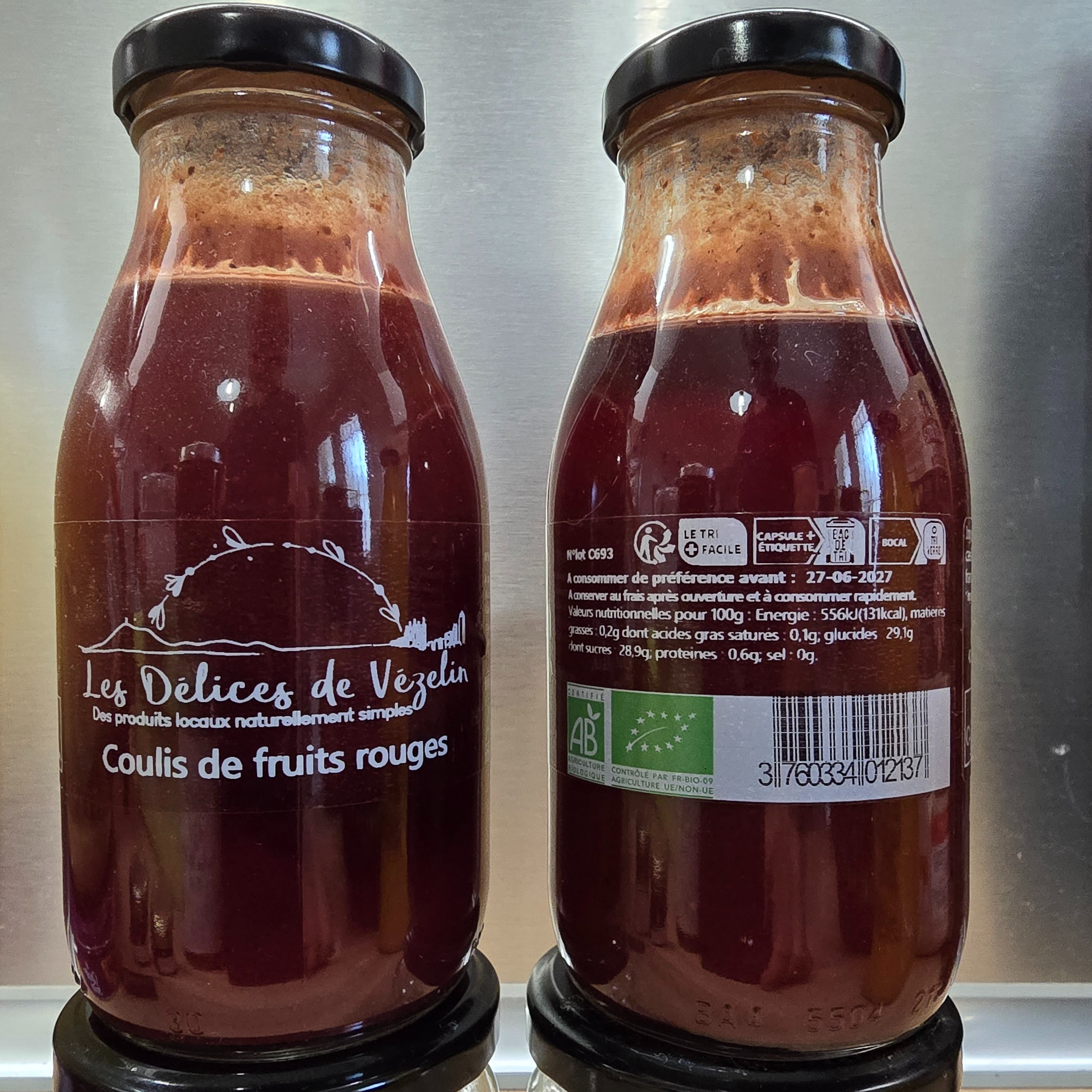 Coulis de Fruits rouges - 250g