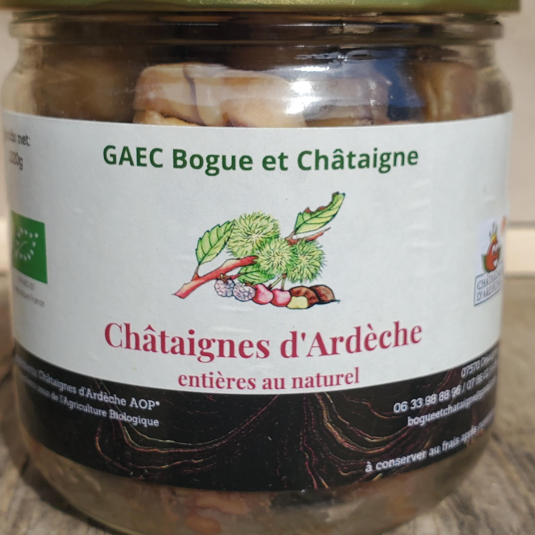 Chataigne Entiere - 220g