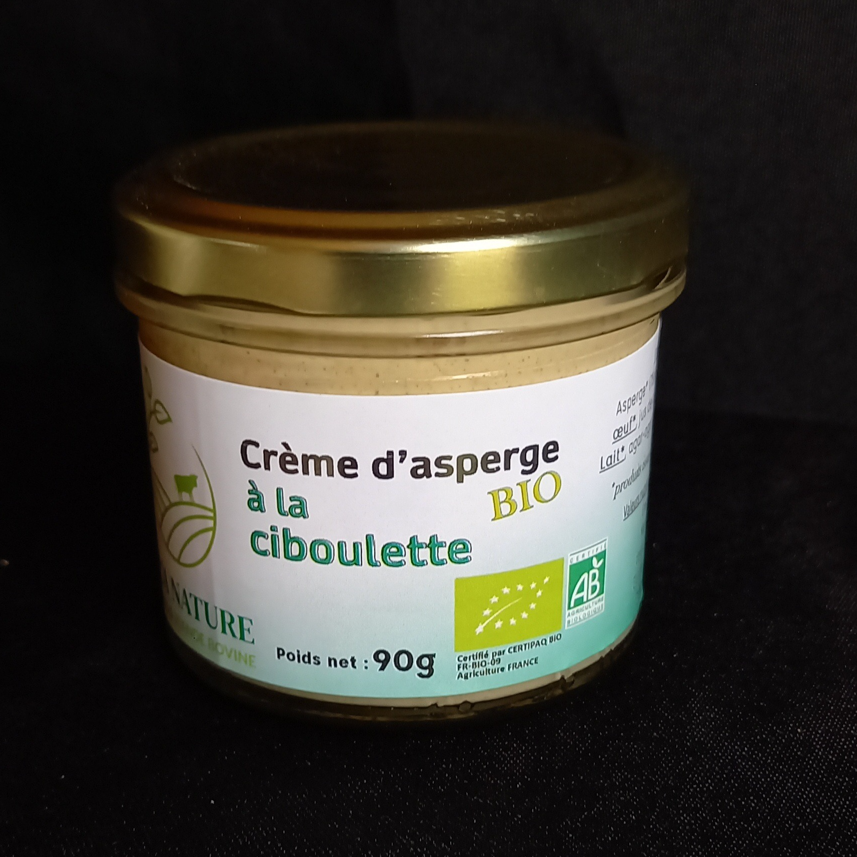 Crème d'asperge Ciboulette - 90g