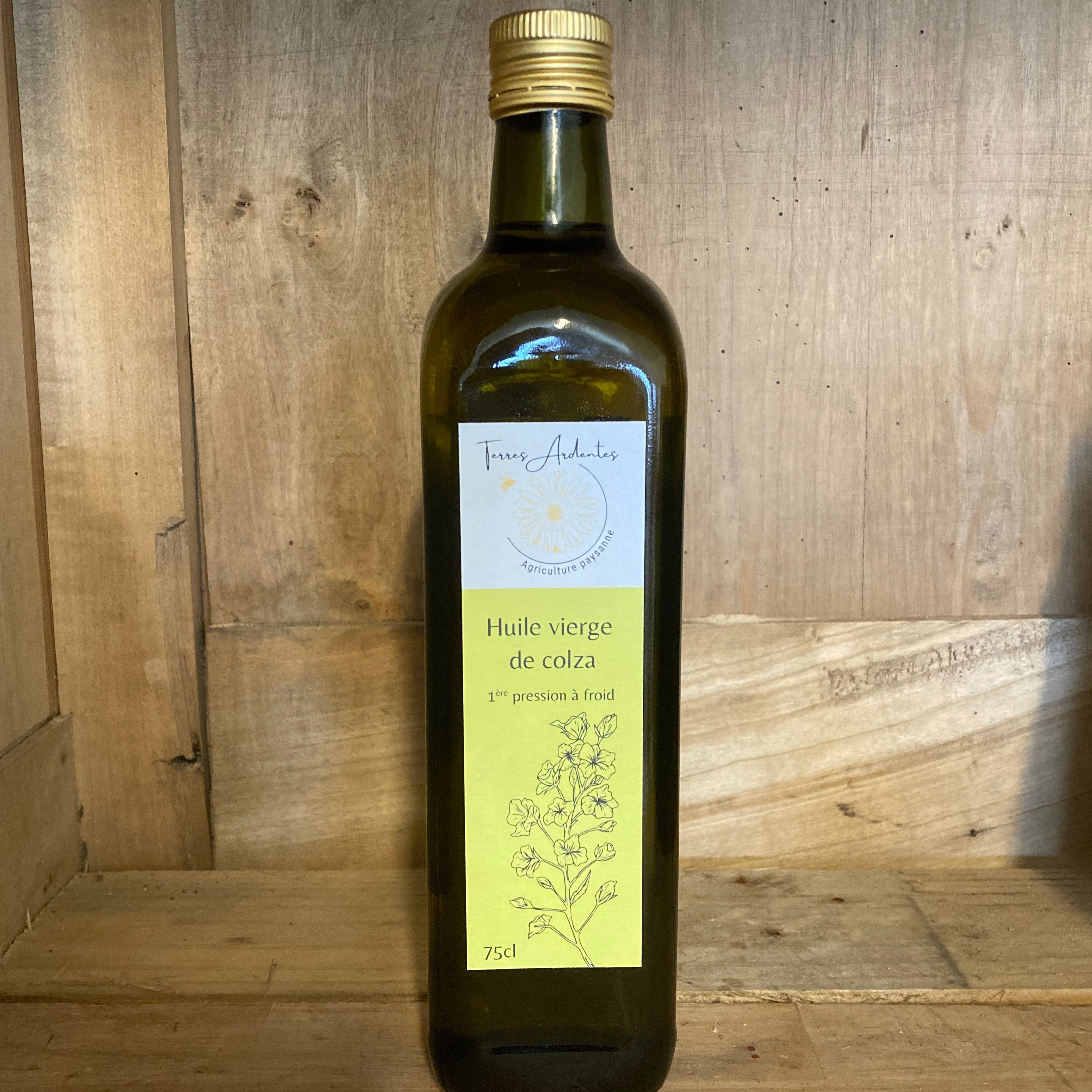 Huile de colza BIO 75cl - 1100g