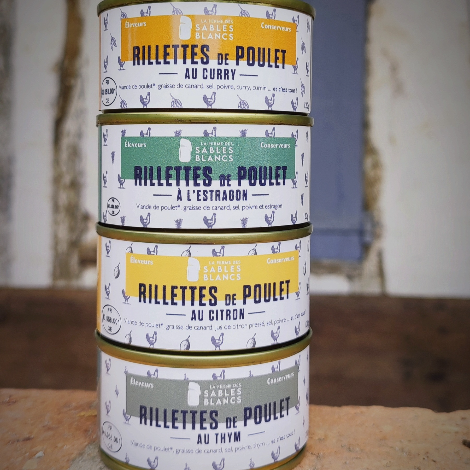 Rillettes de poulet 120 g