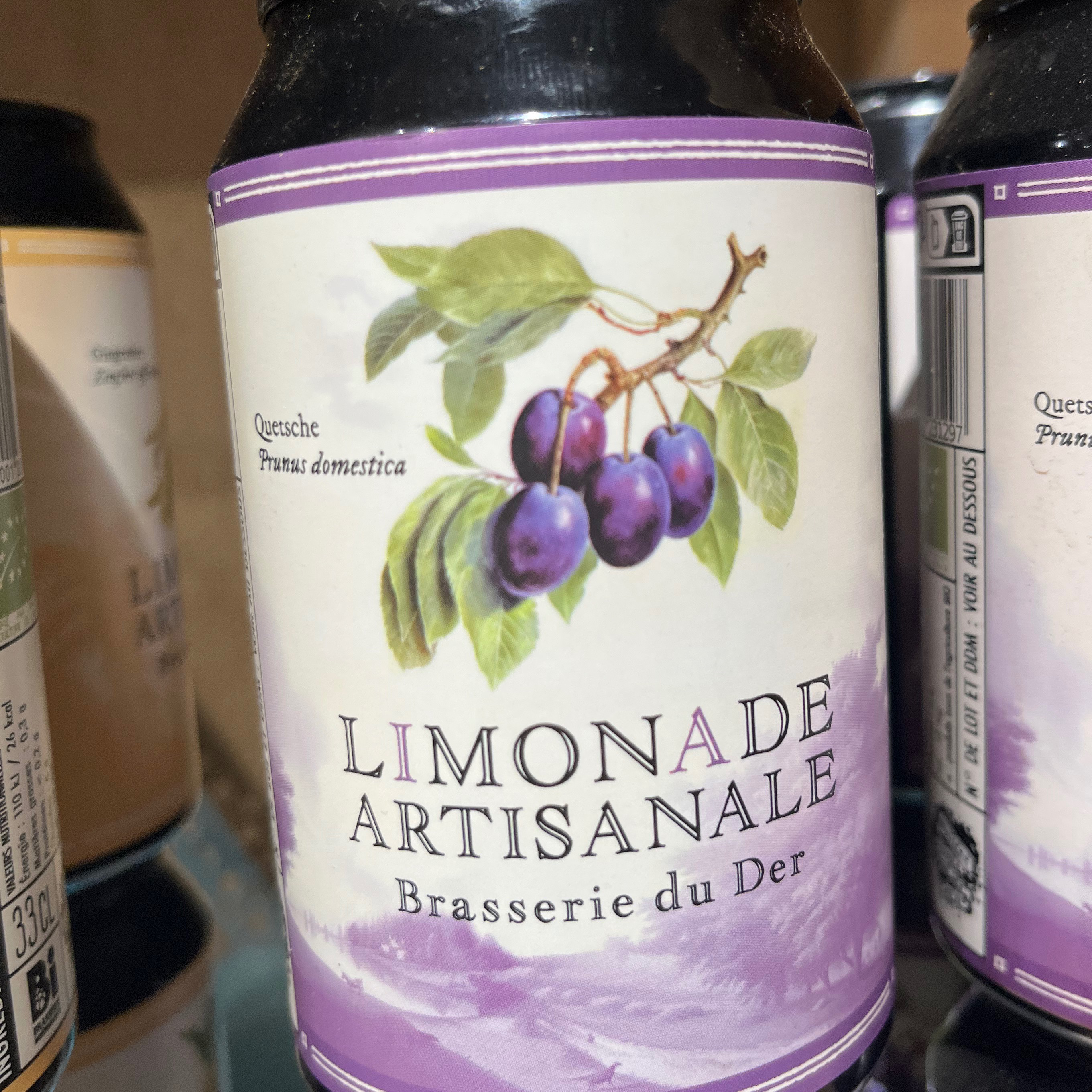 LIMONADE ARTISANALE "QUETSCHE" (33CL)