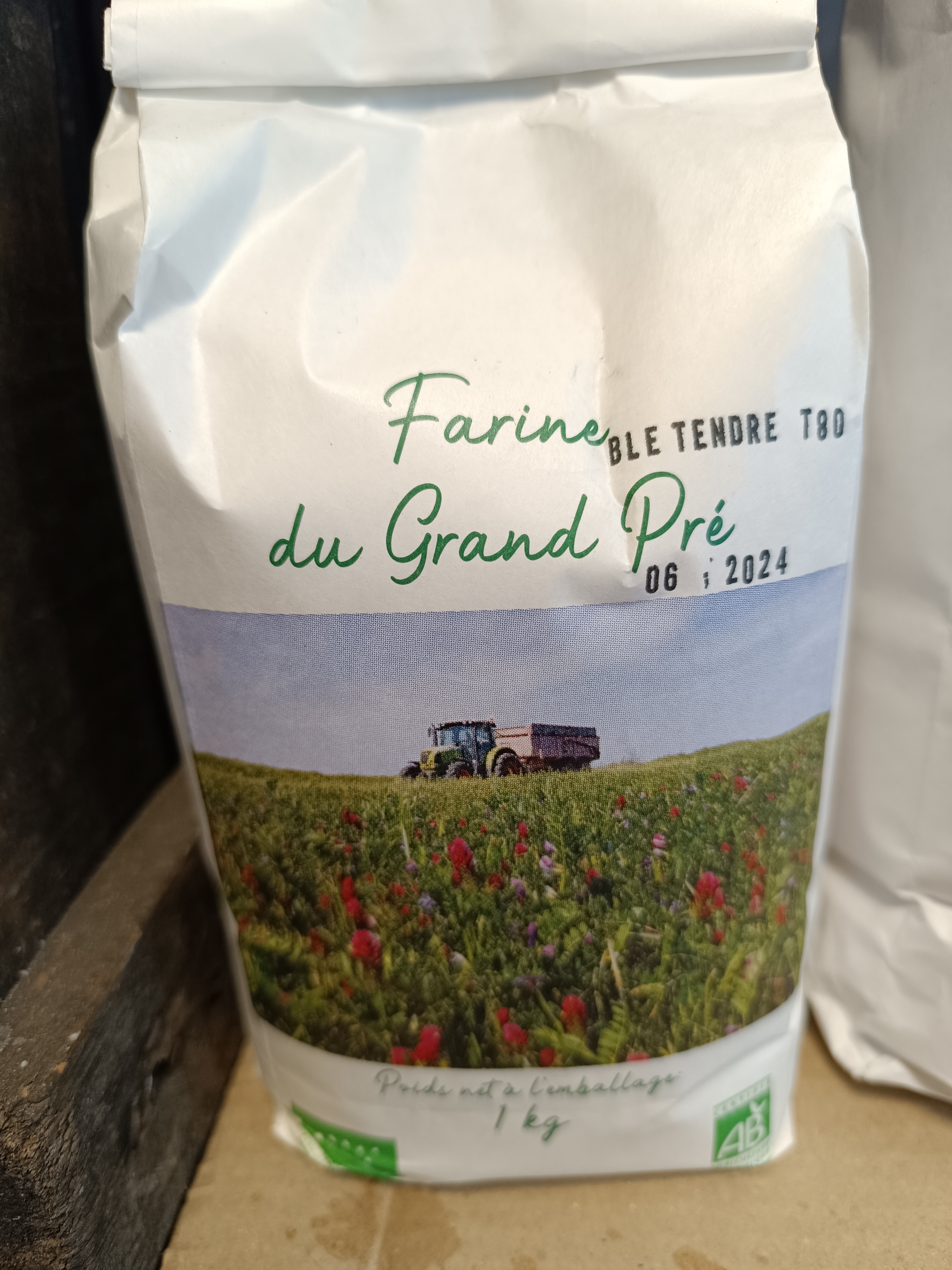 Farine T80 Ble Bio 1 Kg