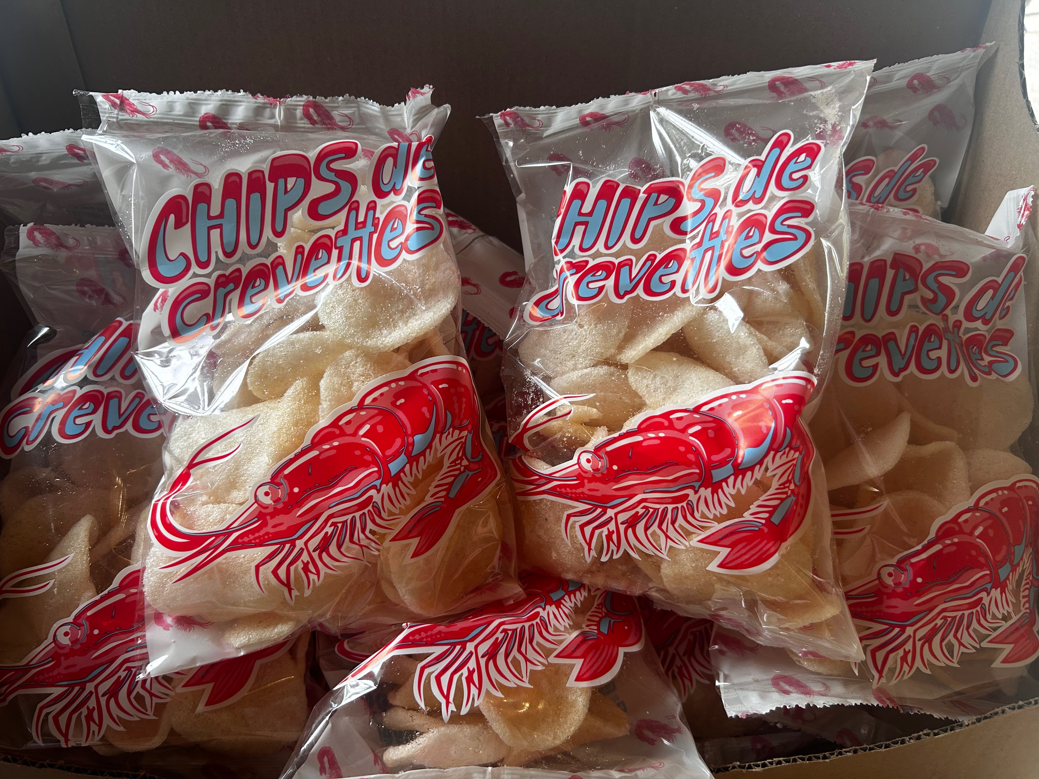 Chips de crevette