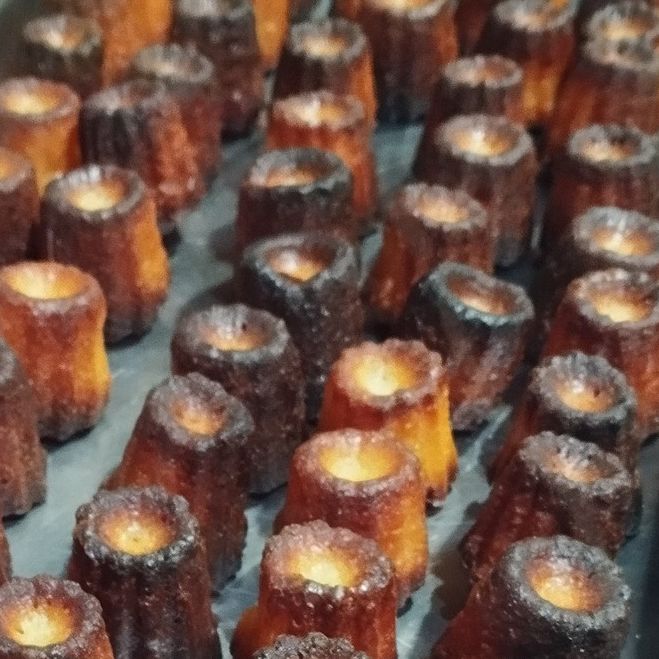 6 MINIS CANNELES A LA FARINE DE RIZ GLUANT