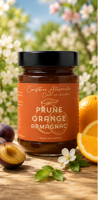 PRUNE / ORANGE / ARMAGNAC - 220g