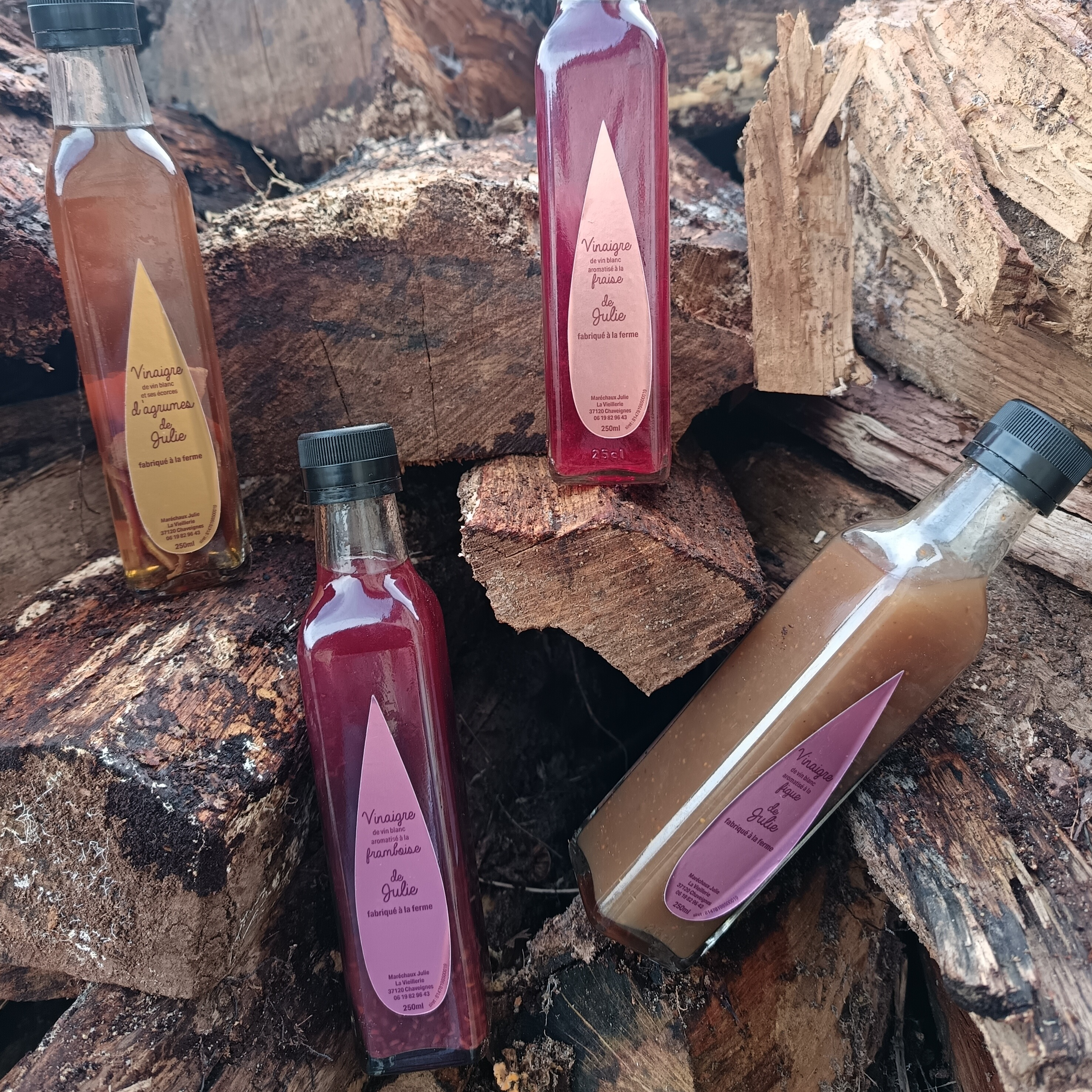 Vinaigre de vin a la Figue - 25cl