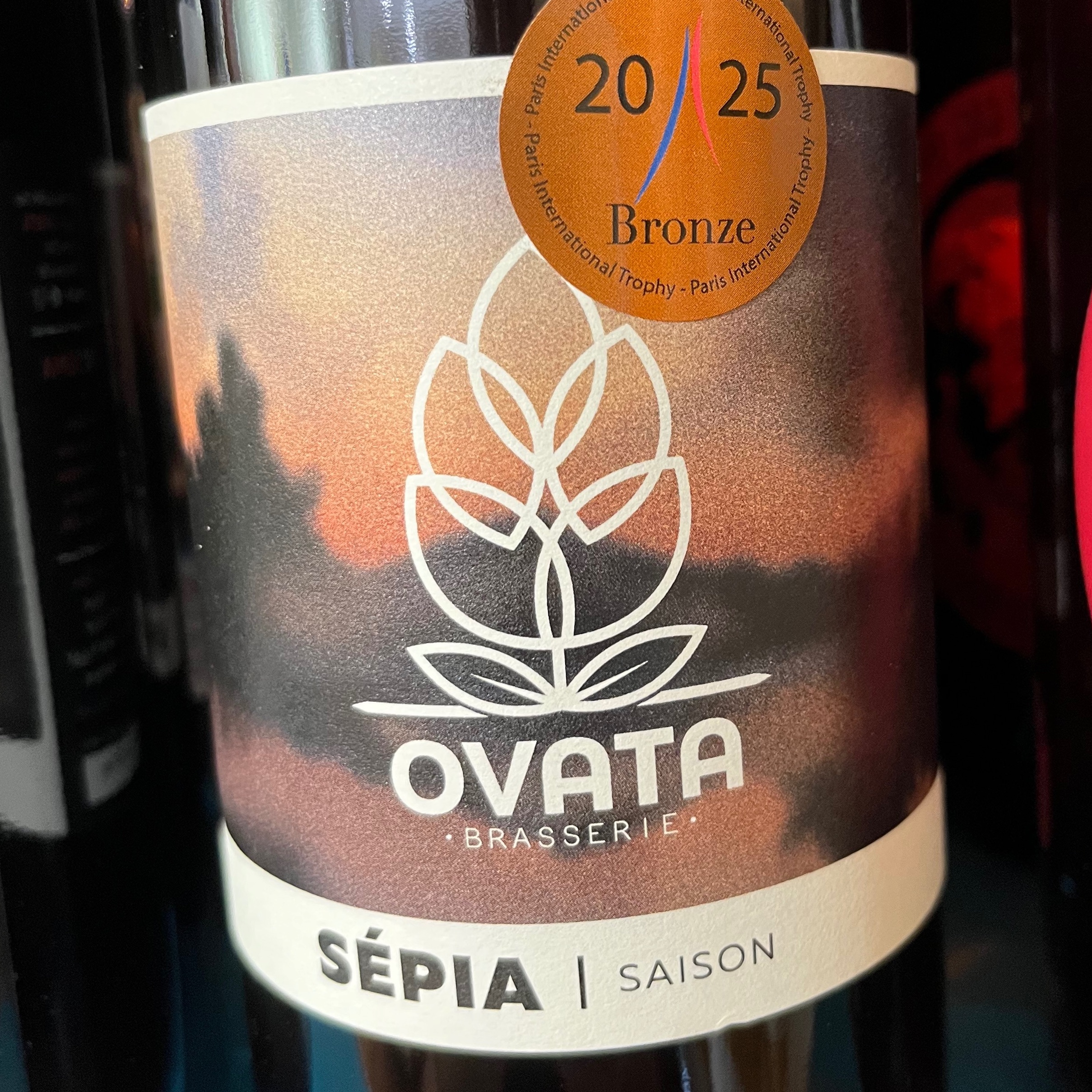 BIÈRE 75CL SÉPIA (OVATA)