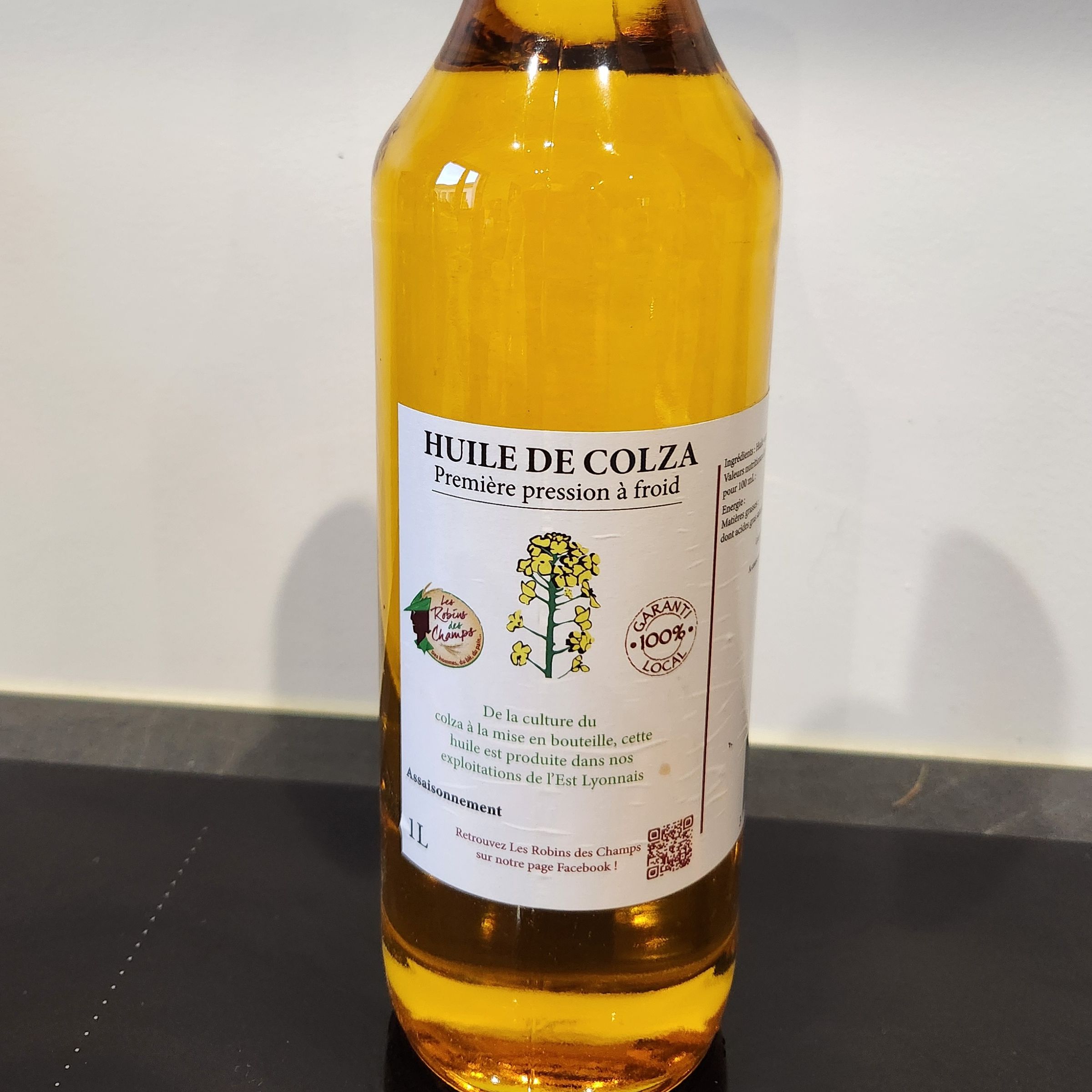 HUILE DE COLZA - 1l