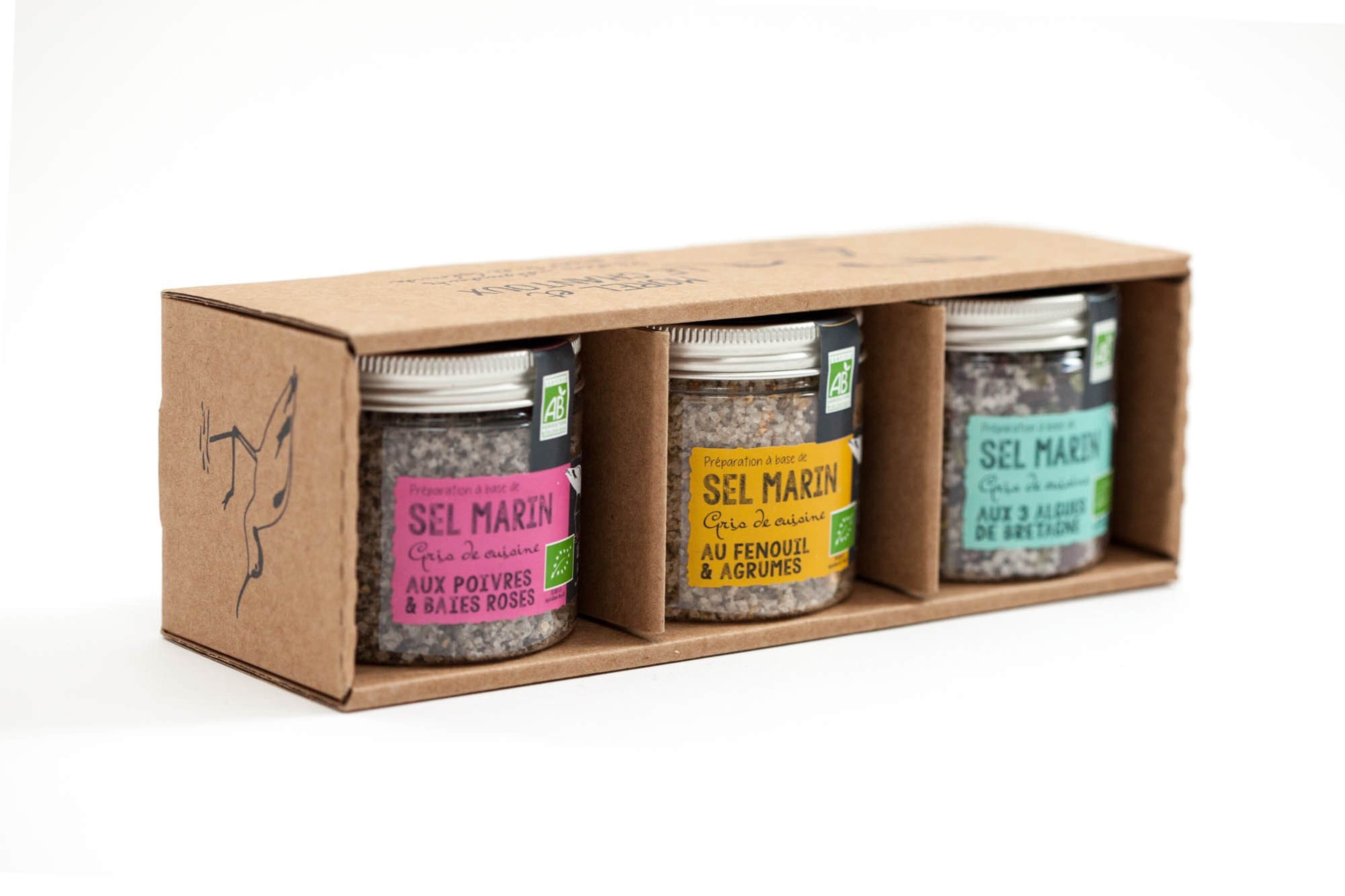 Trio de Sels Aromatisés - Spécial Poisson - 450g