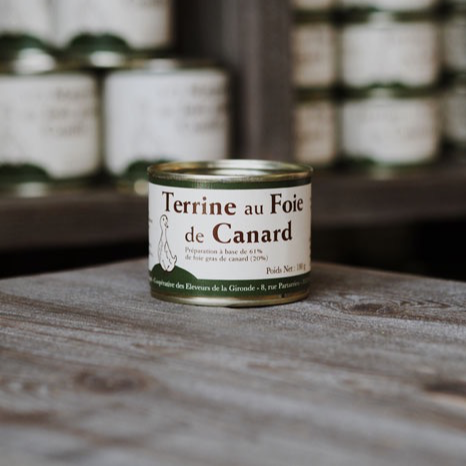 Terrine de canard au foie - 180g