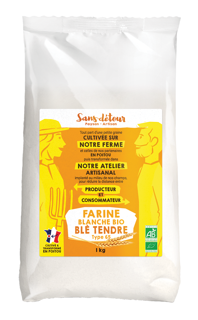Farine blanche T65 - 1kg