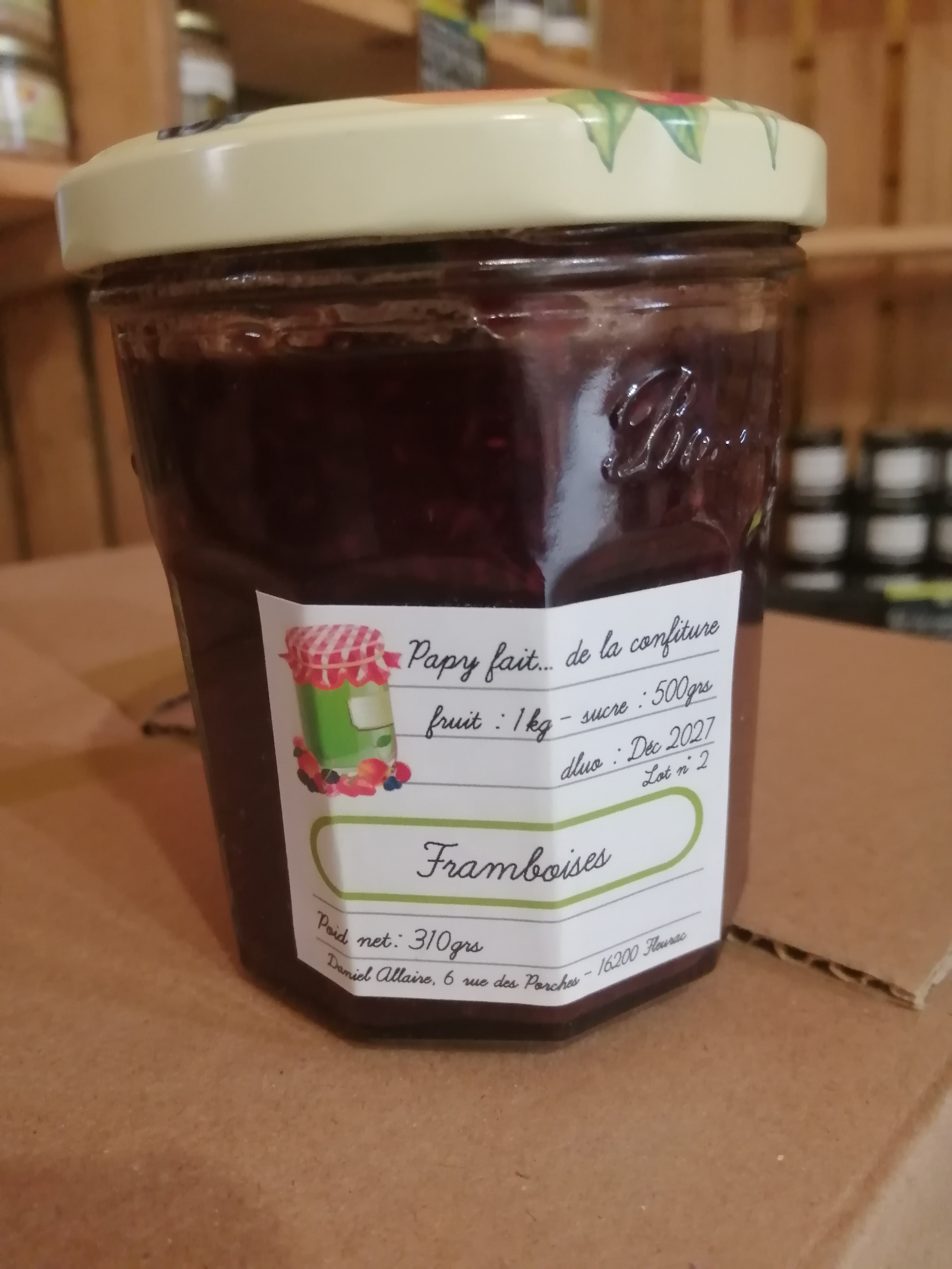Confiture Framboise