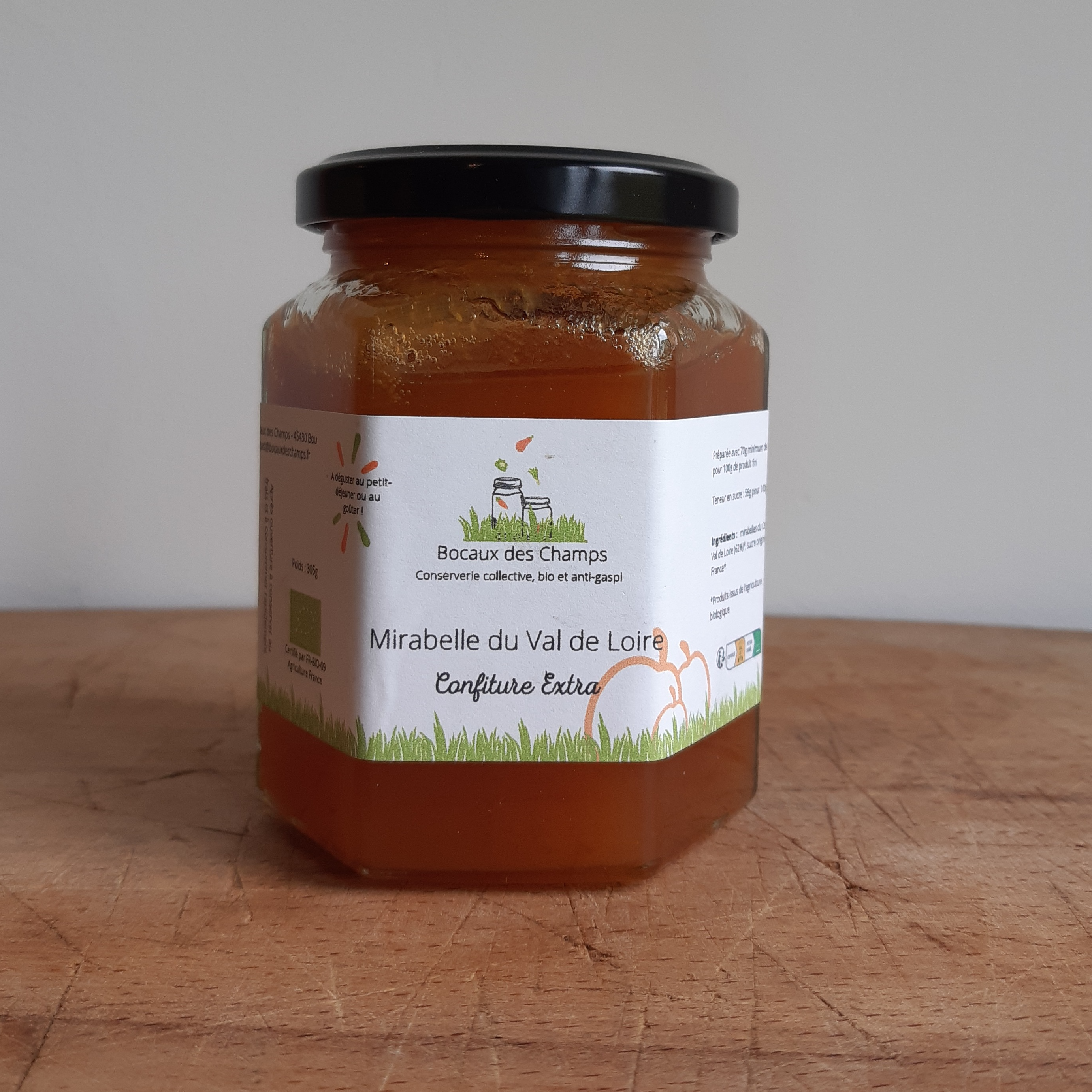 CONFITURE MIRABELLE DU VAL DE LOIRE