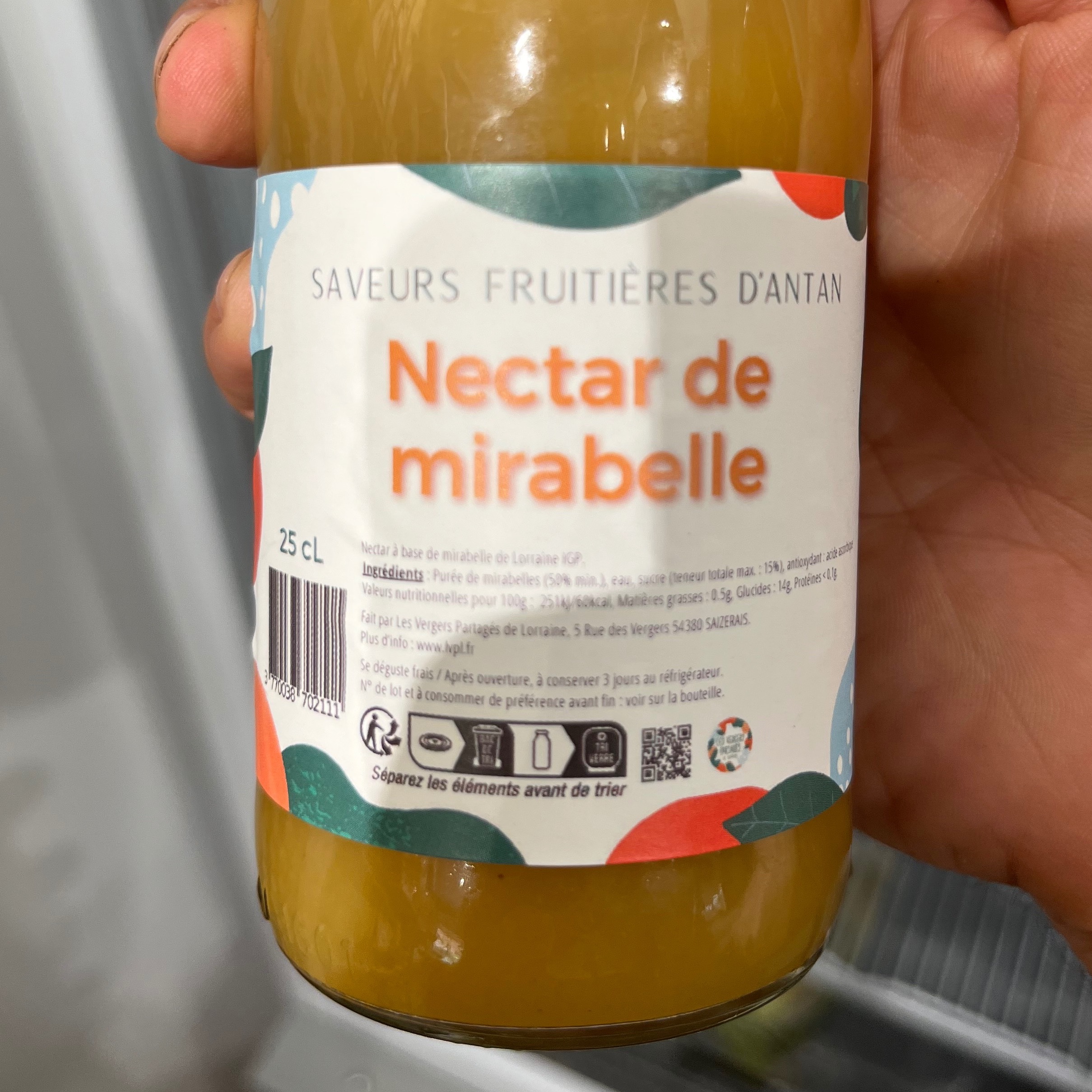 NECTAR DE MIRABELLES (25CL)