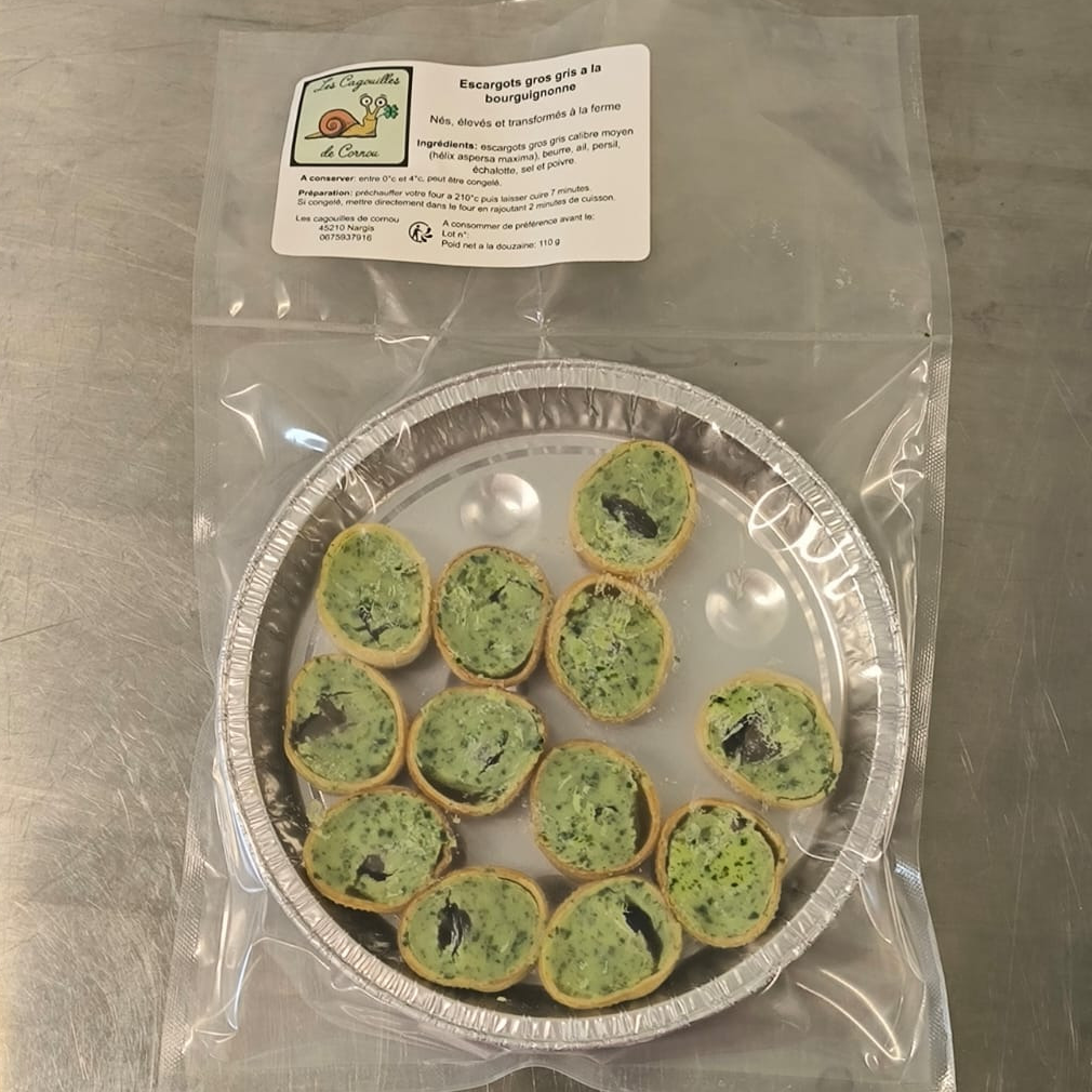 Douzaine de croquilles au chèvre