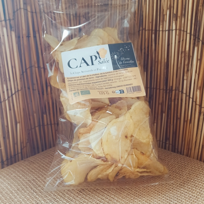 Chips artisanale et paysanne - 125g