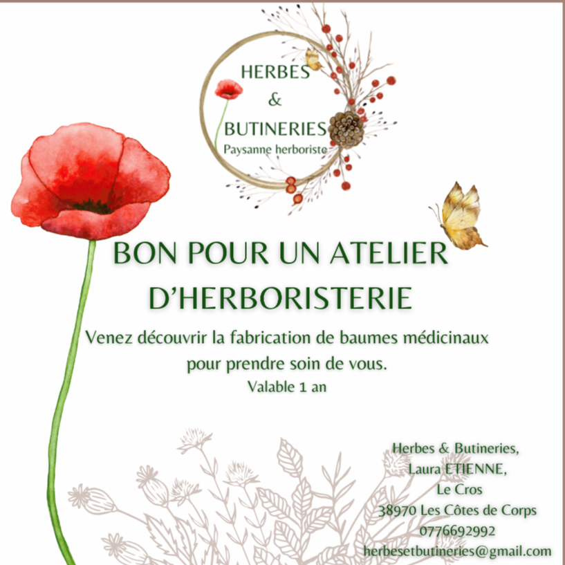 Bon Cadeau Atelier Baumes