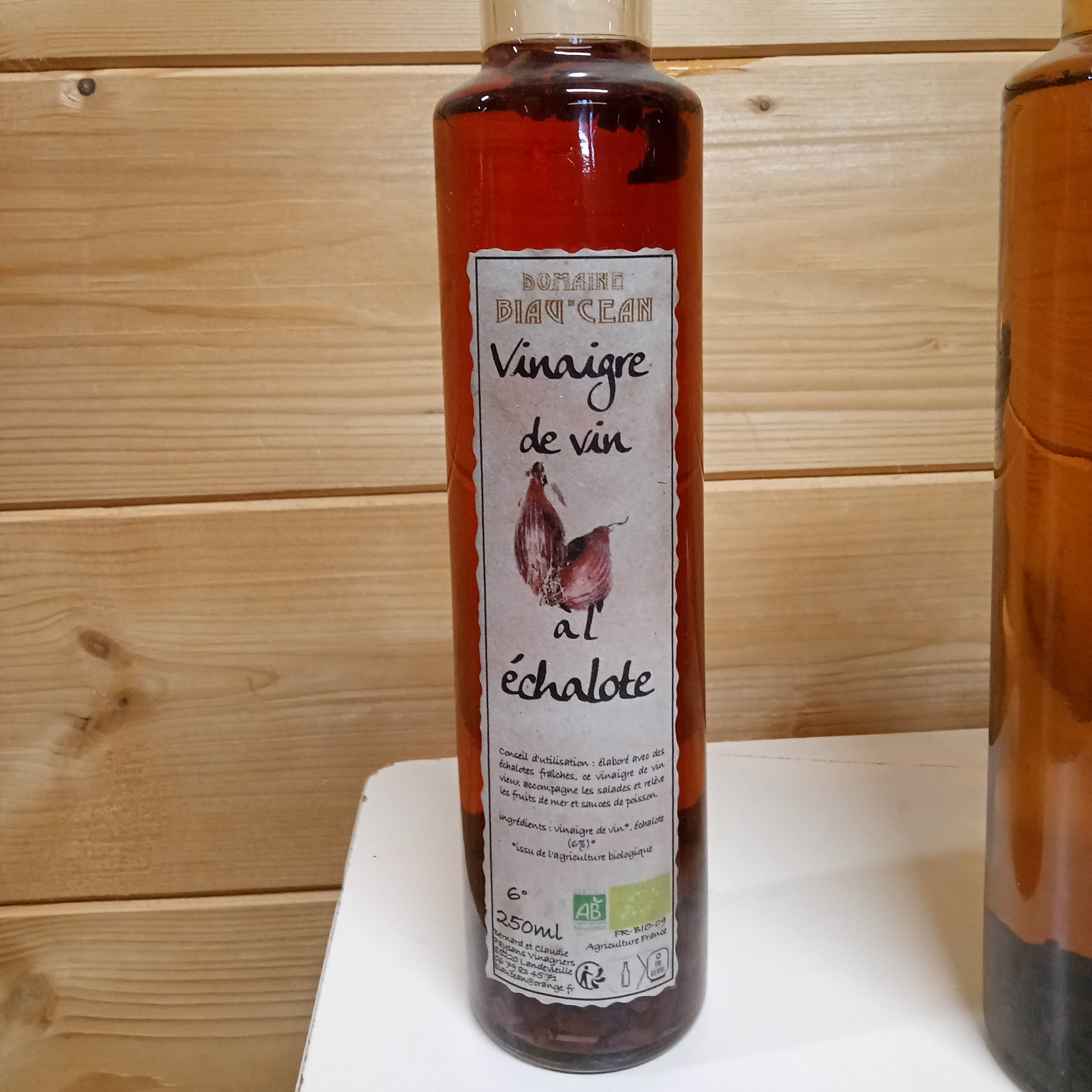 Vinaigre de Vin à l'échalote - 250ml