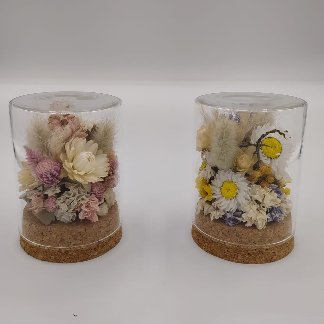 Bocal fleuri - Colori sur mesure