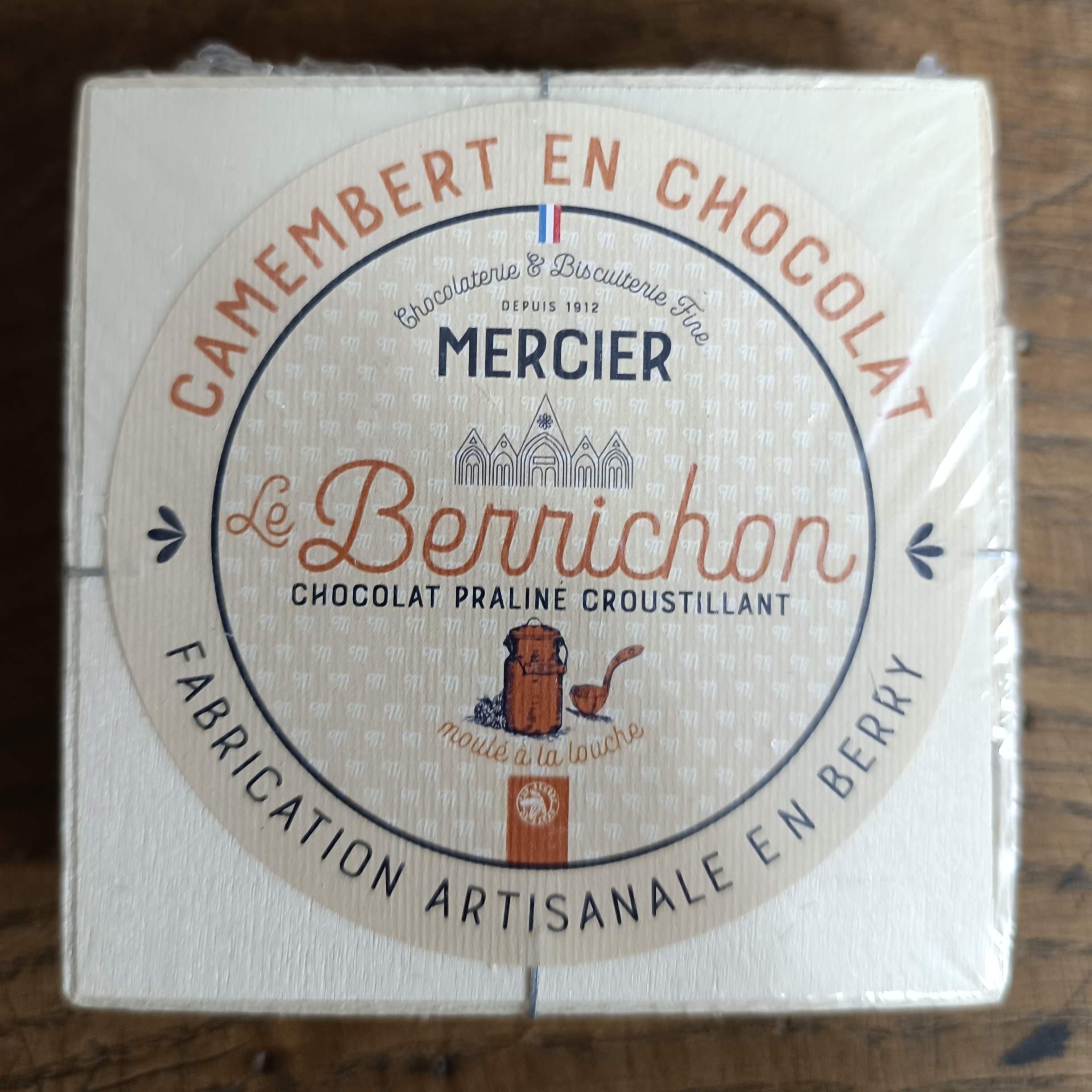 Camembert Mini Chocolat Mercier 100g