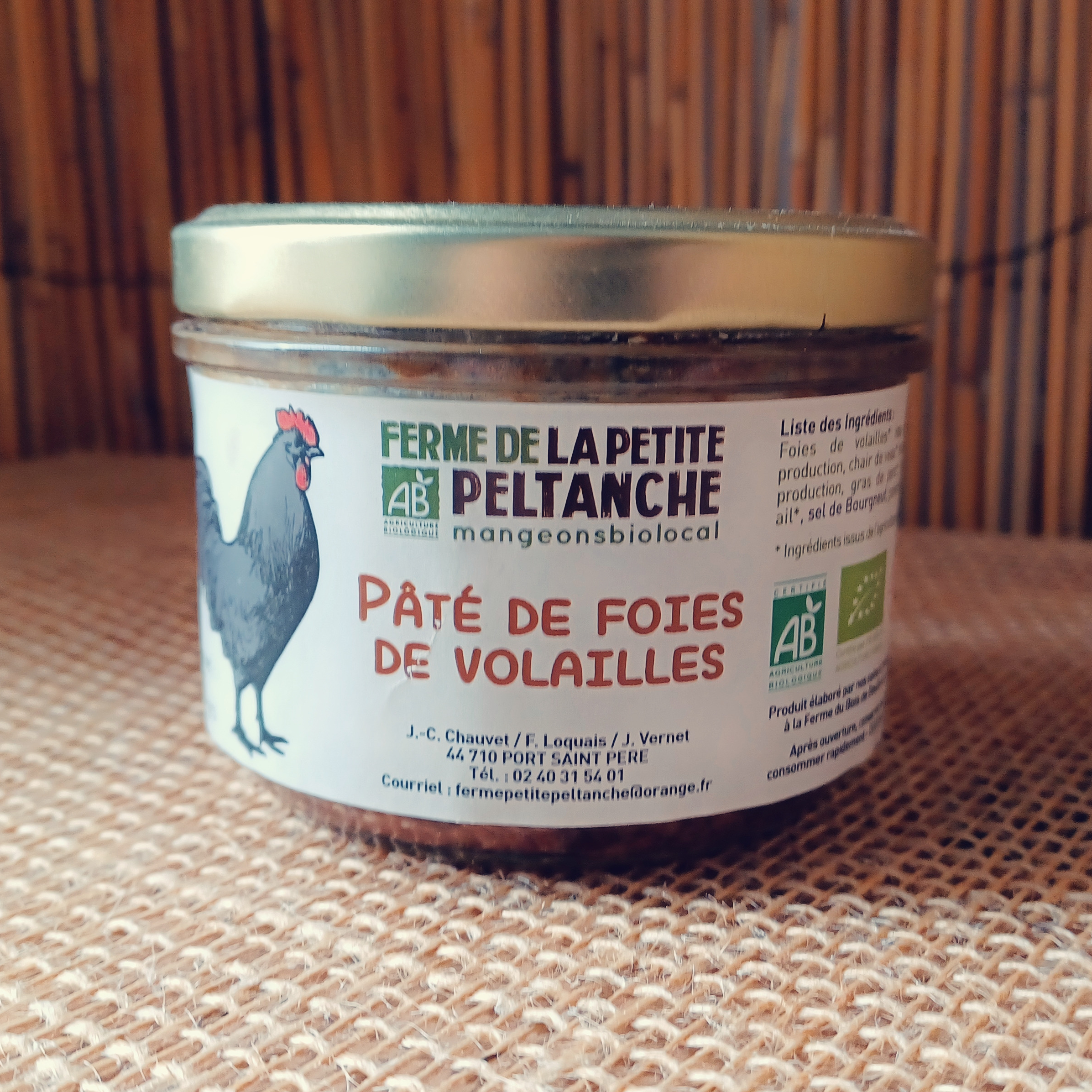 Pâté De Foie De Volailles – 190G