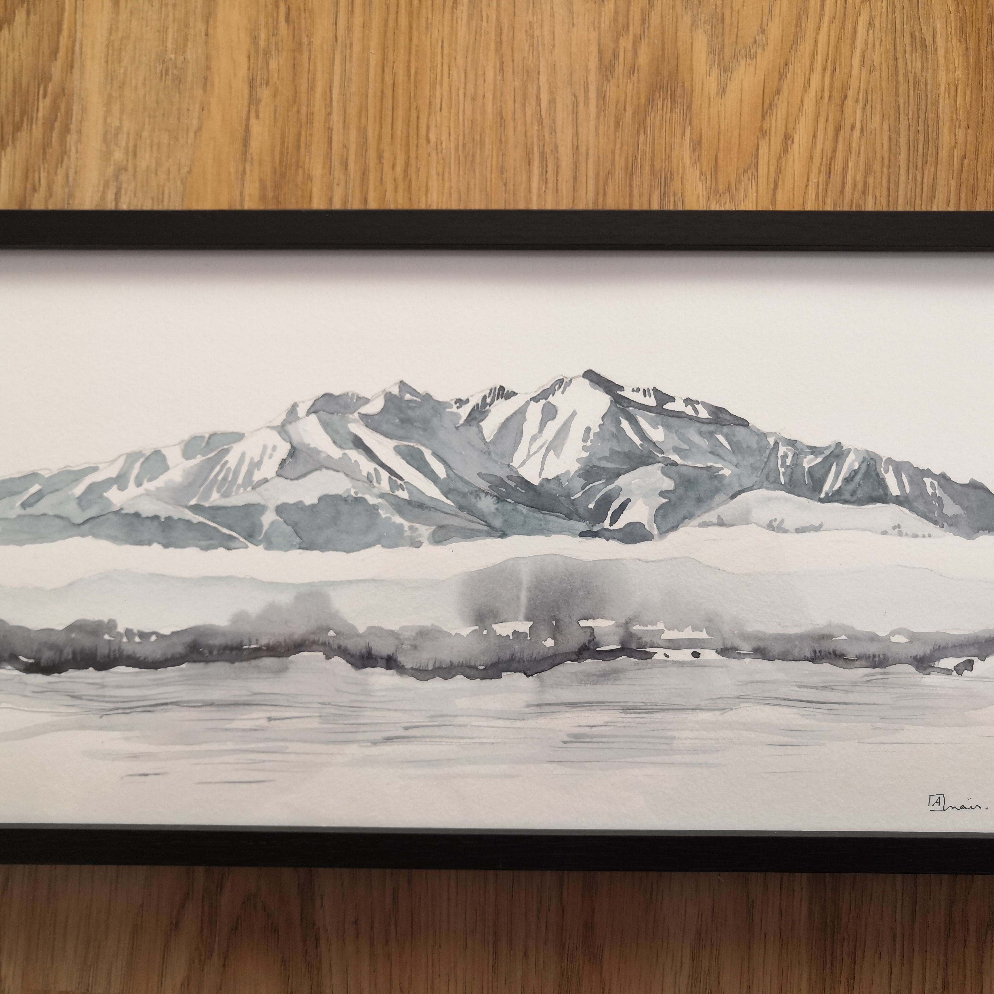 Massif du canigou - Tirage 20x50