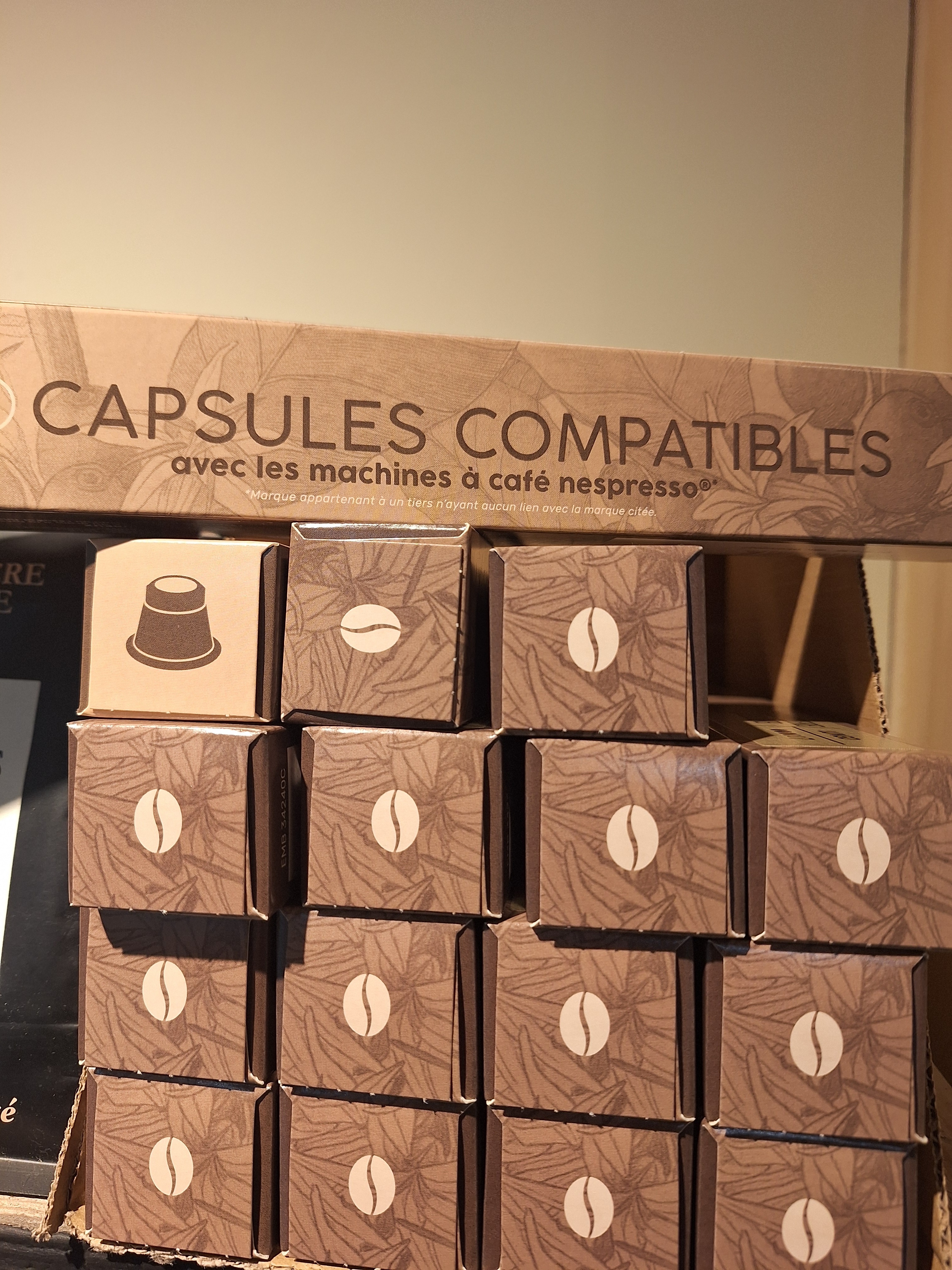 CAFE CAPSULE LOT DE 10 LUNGO