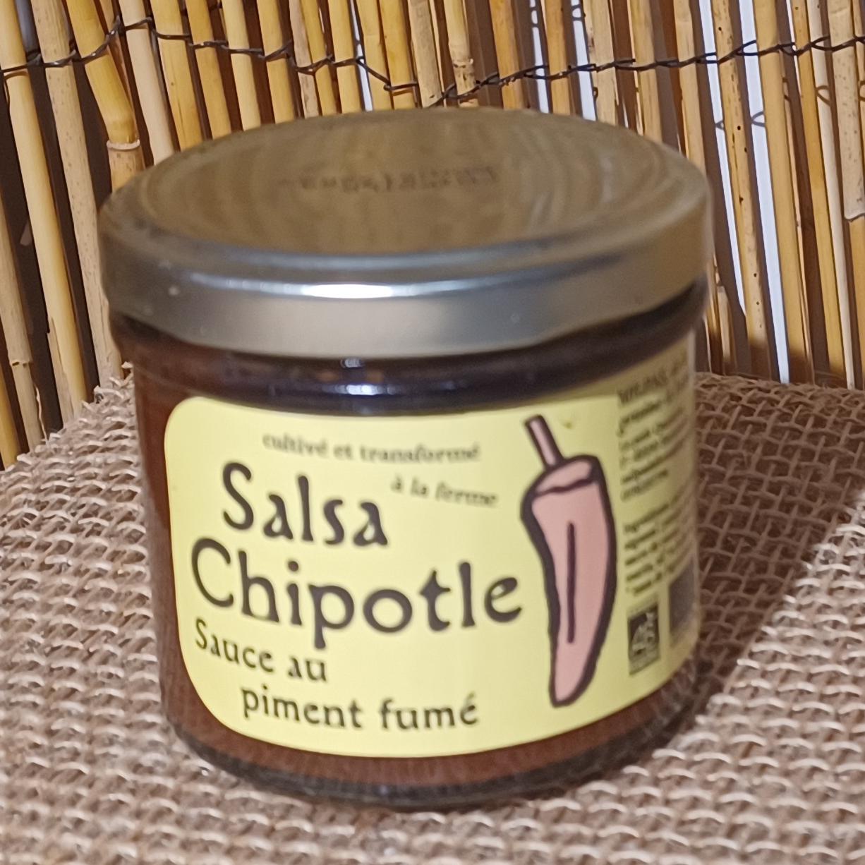 Salsa Chipotle - Sauce au piment fumé - 100g