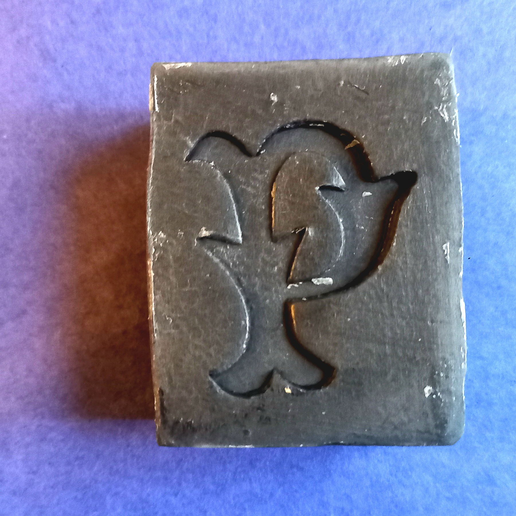 Savon à froid à l'huile de pastel bio - 50g